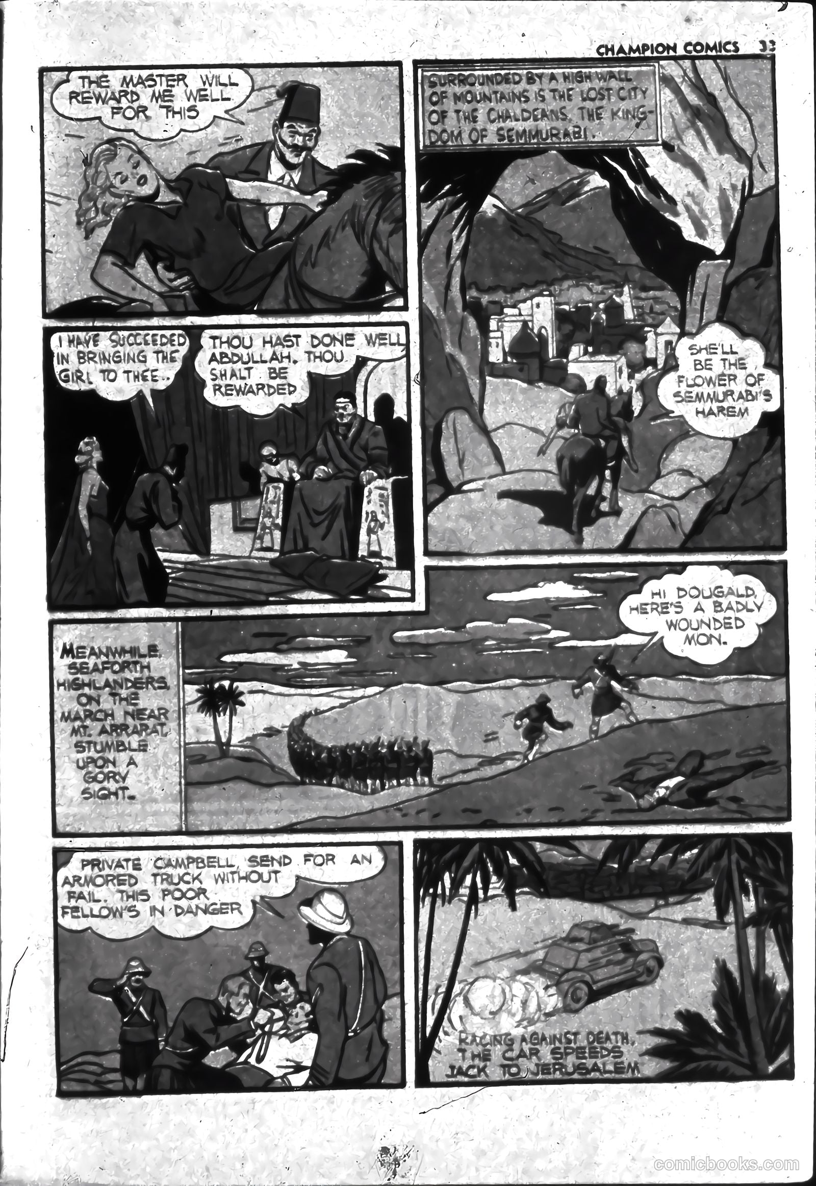 Champion Comics #10 (1940) — page 35 of 70