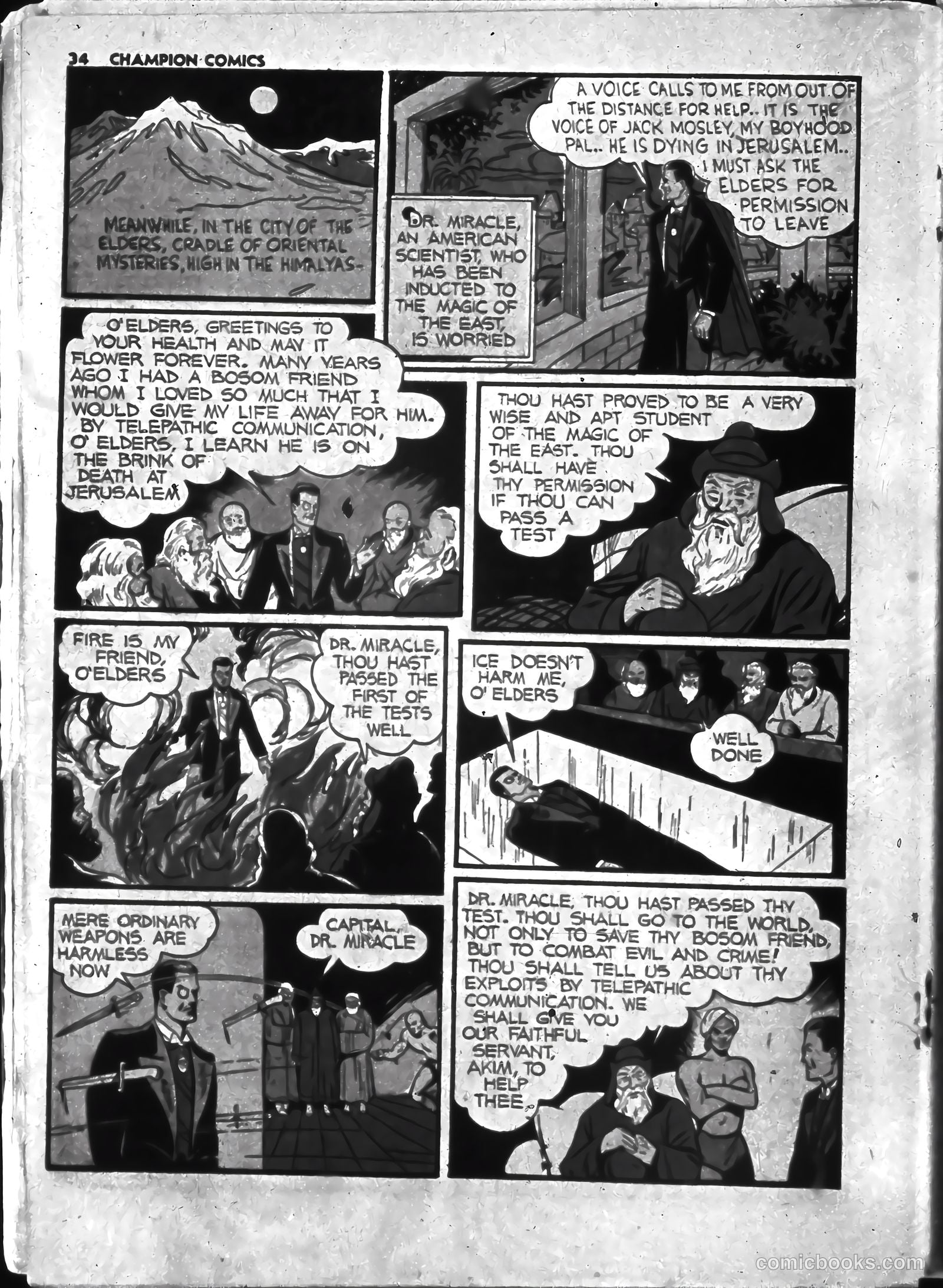 Champion Comics #10 (1940) — page 36 of 70