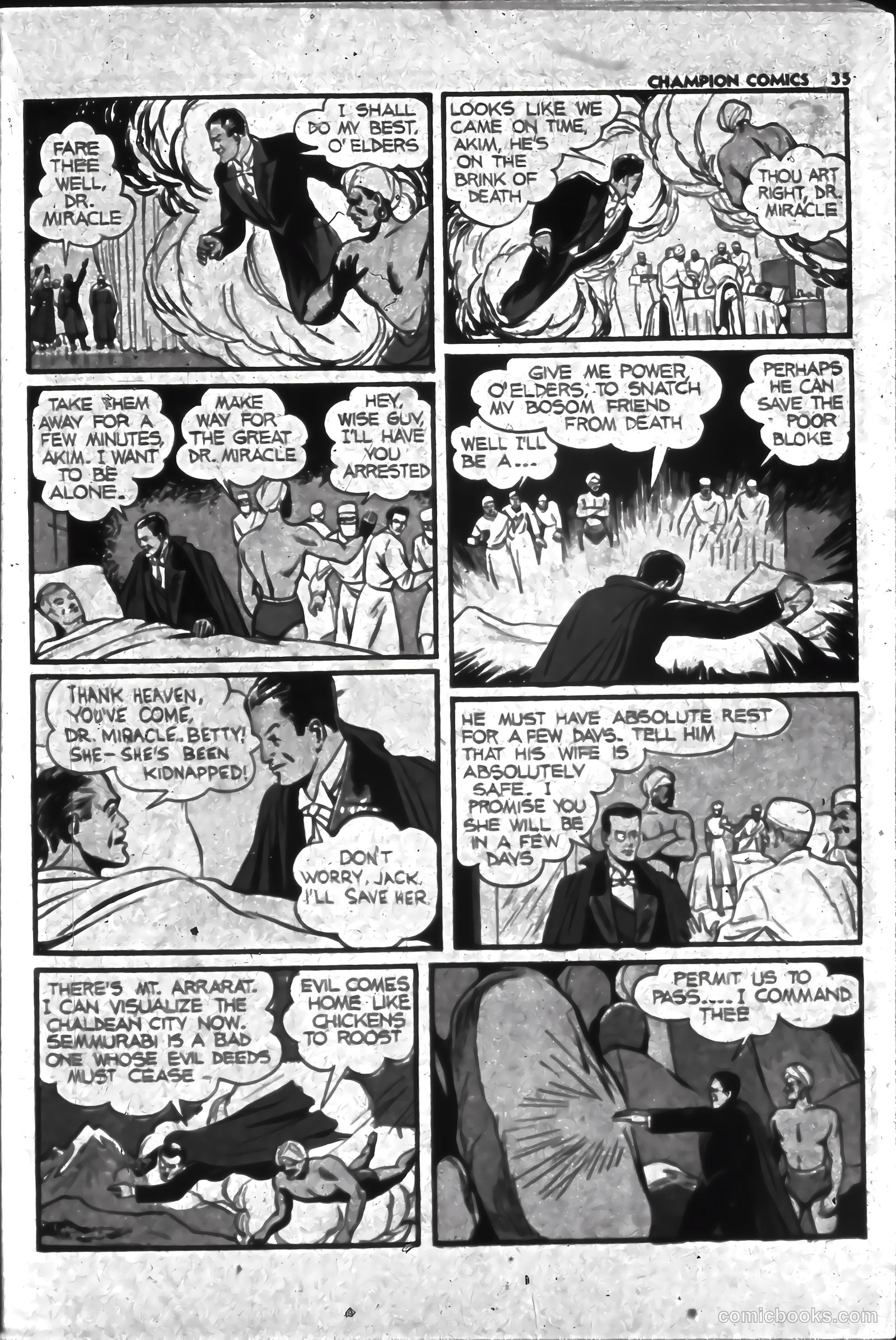 Champion Comics #10 (1940) — page 37 of 70