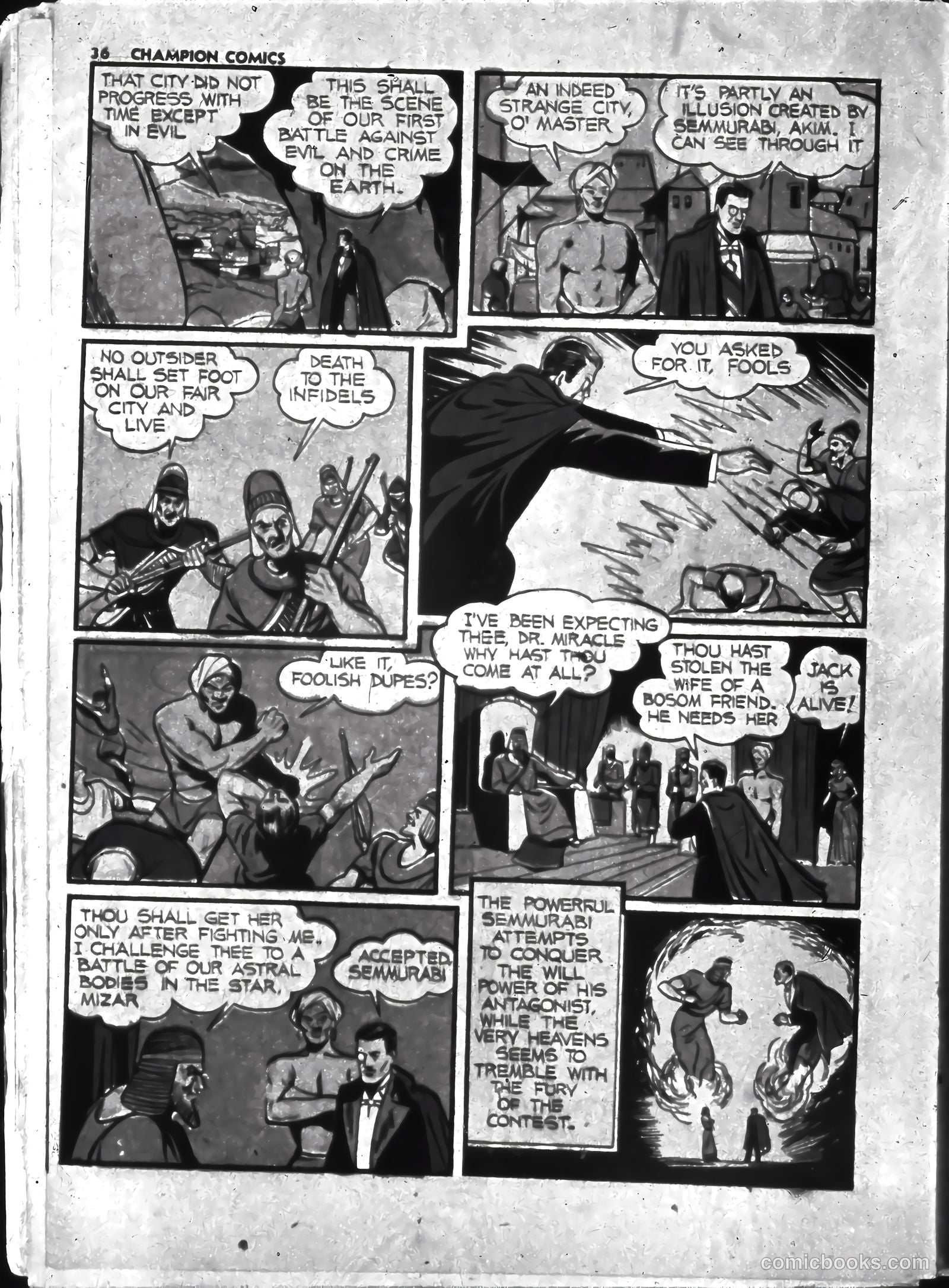 Champion Comics #10 (1940) — page 38 of 70