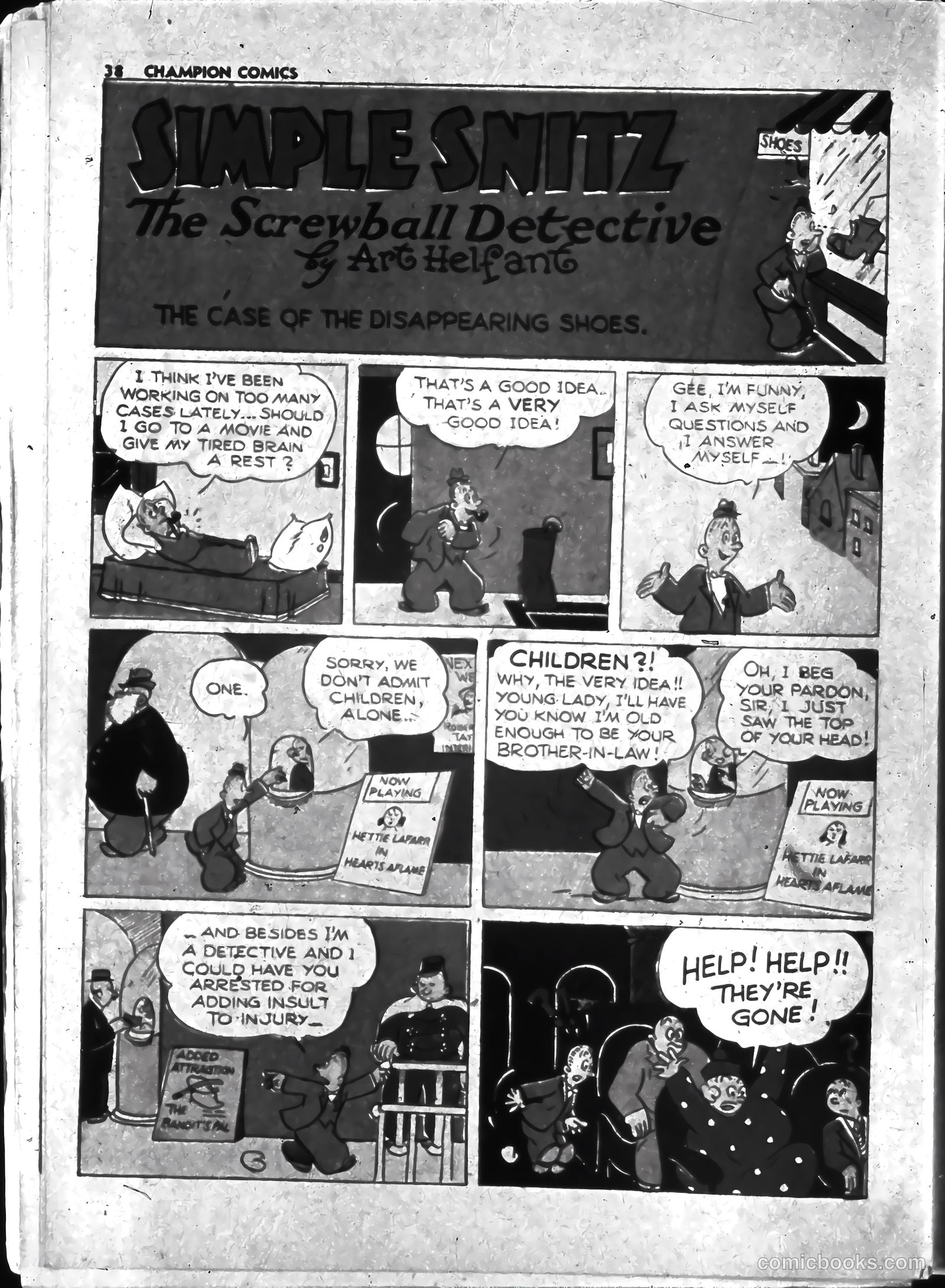 Champion Comics #10 (1940) — page 40 of 70