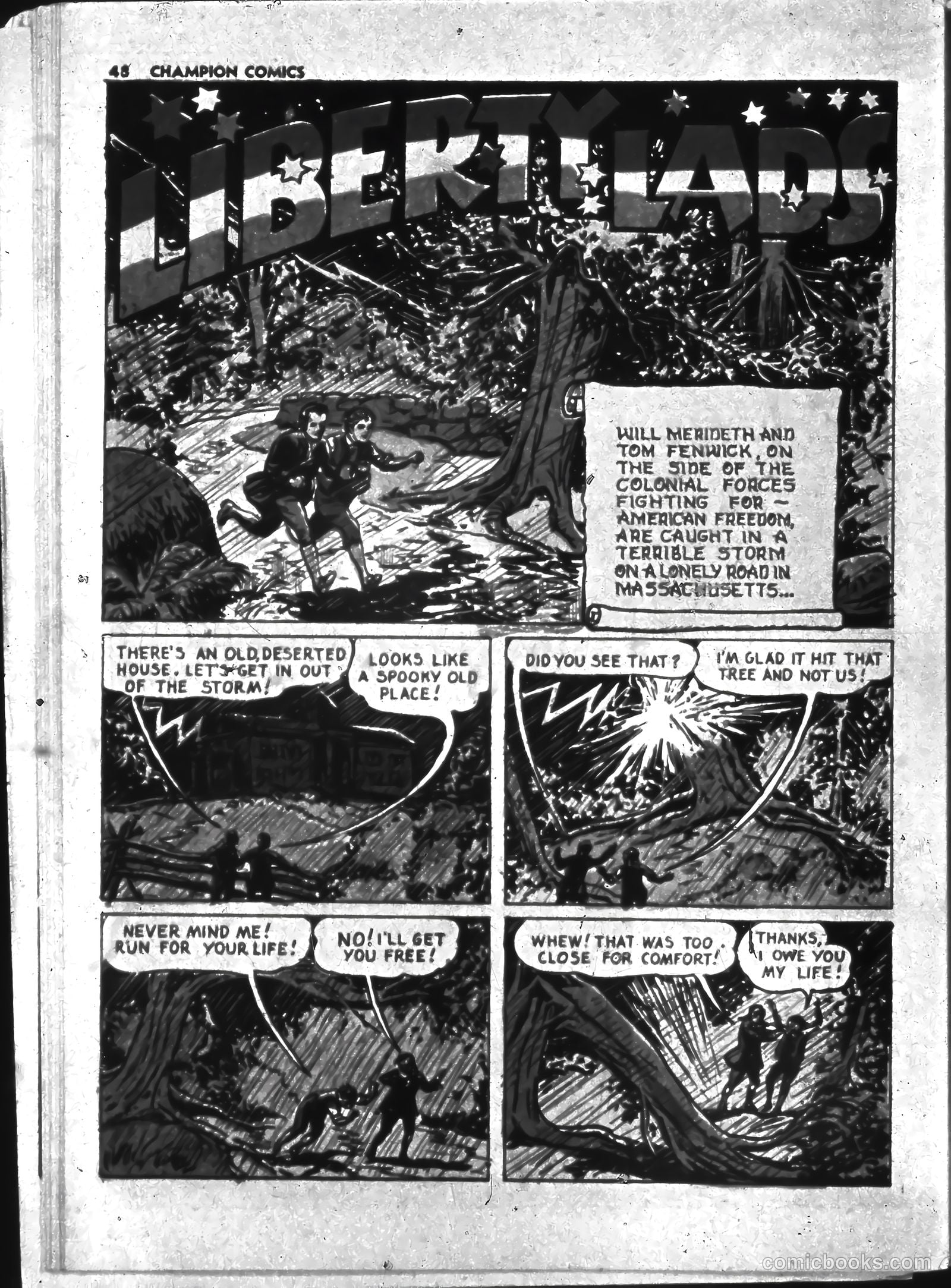 Champion Comics #10 (1940) — page 50 of 70