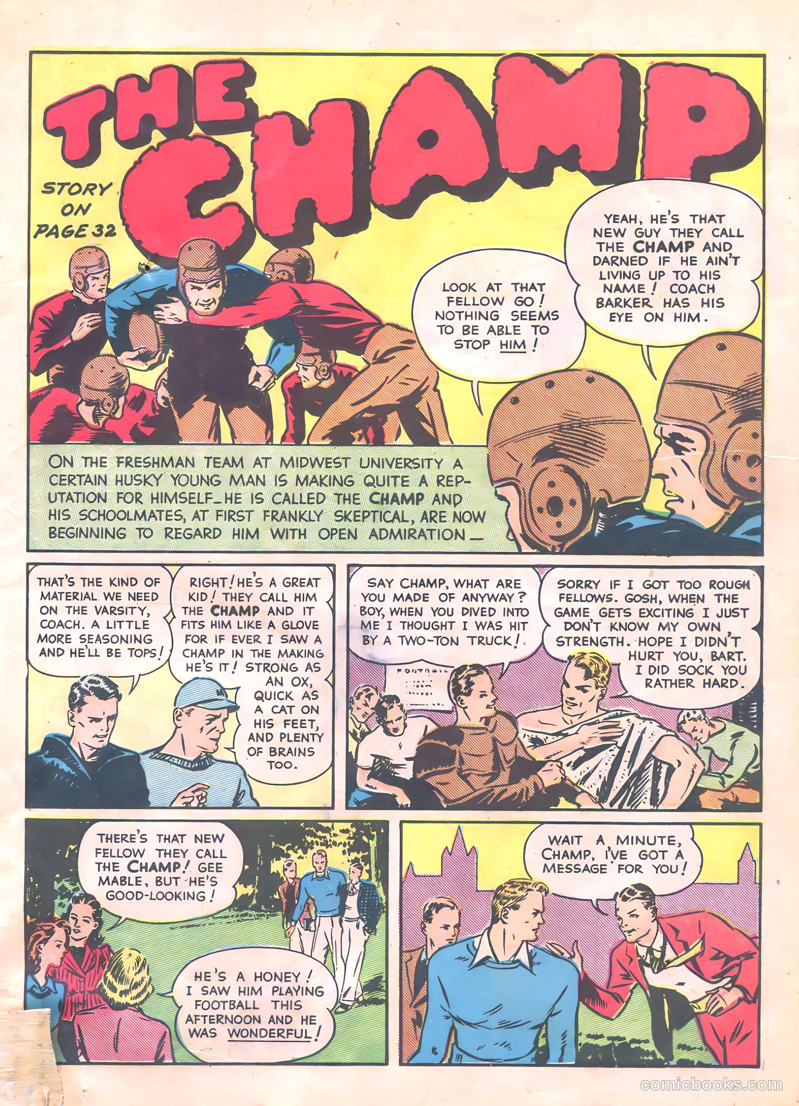 Champion Comics #2 (1939) — page 3 of 68