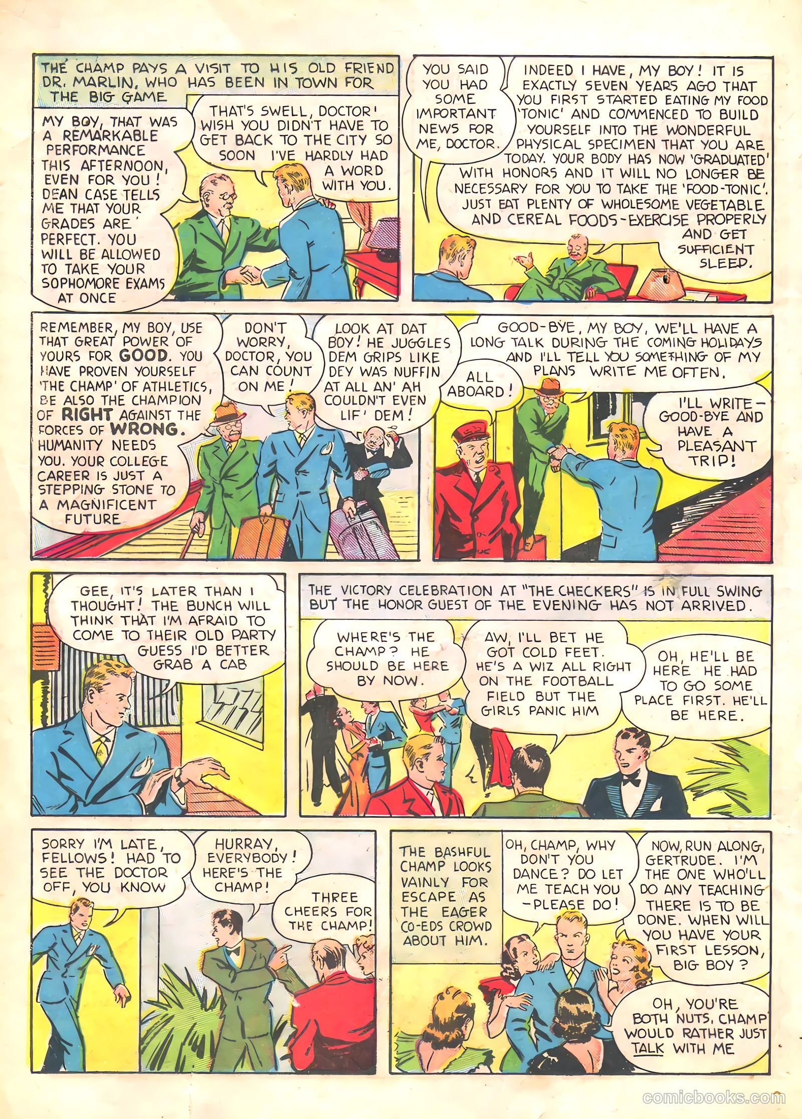 Champion Comics #2 (1939) — page 12 of 68