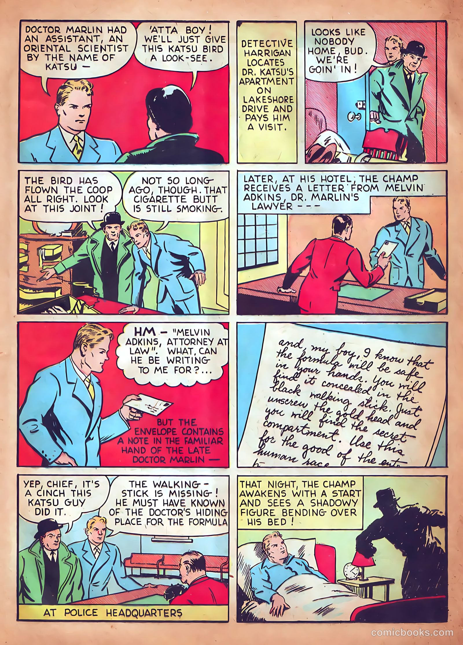 Champion Comics #3 (1940) — page 5 of 68