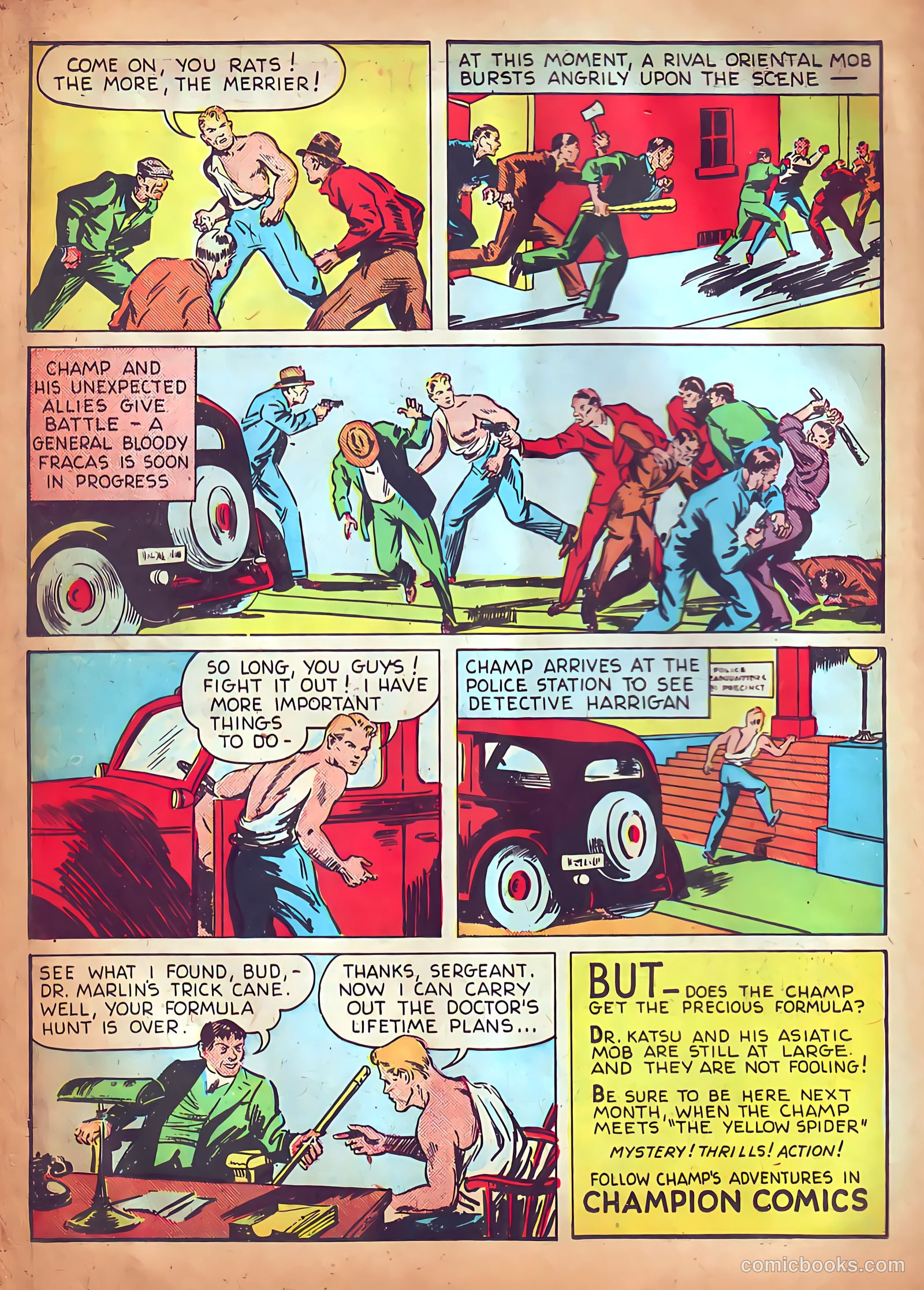 Champion Comics #3 (1940) — page 14 of 68