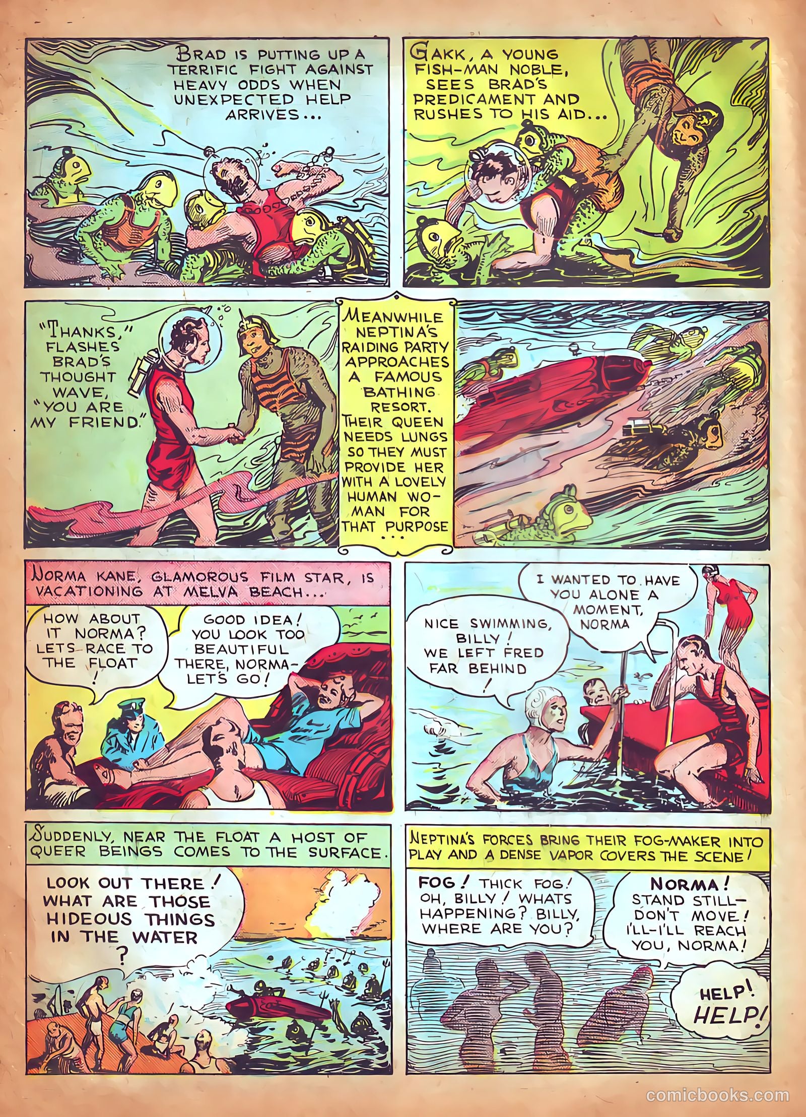 Champion Comics #3 (1940) — page 18 of 68