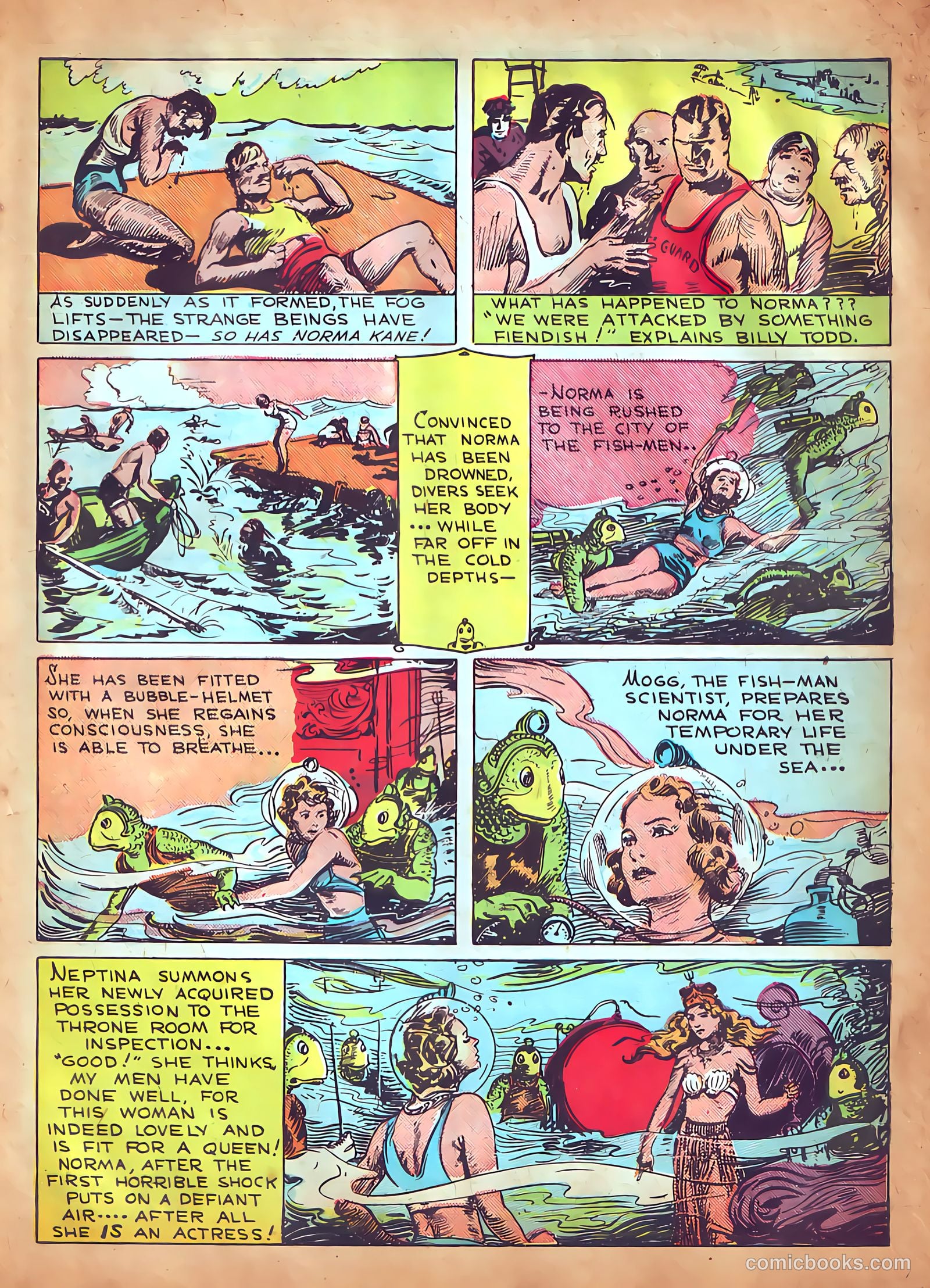 Champion Comics #3 (1940) — page 19 of 68