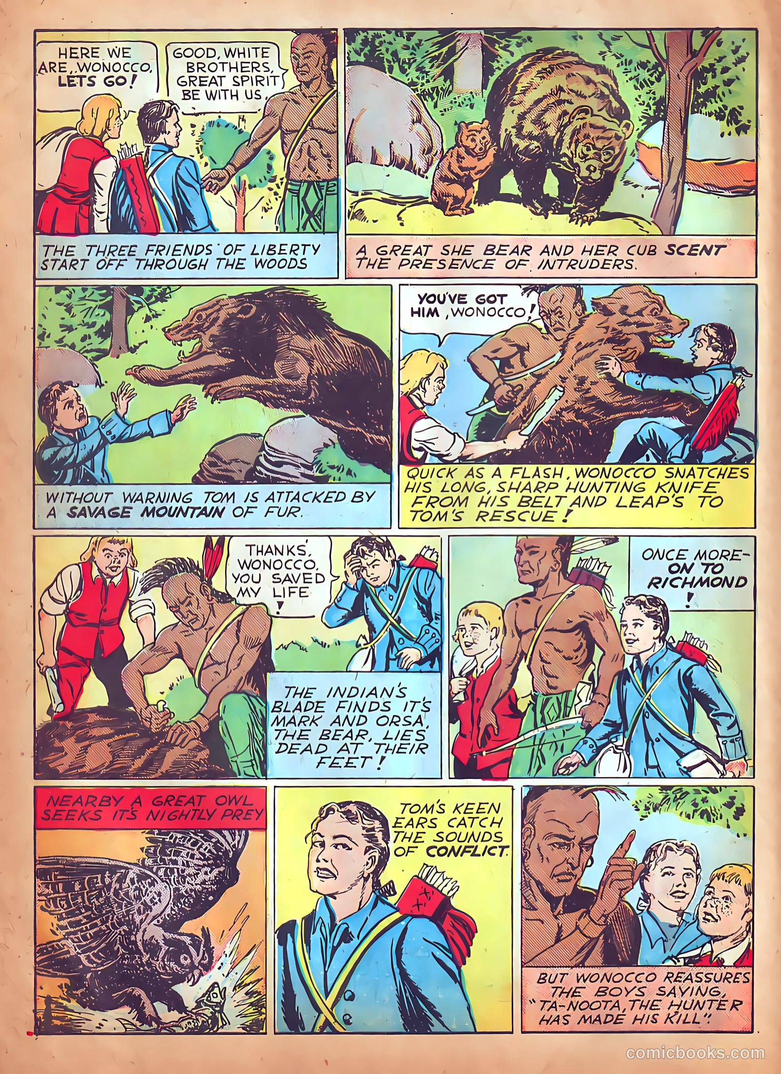Champion Comics #3 (1940) — page 30 of 68