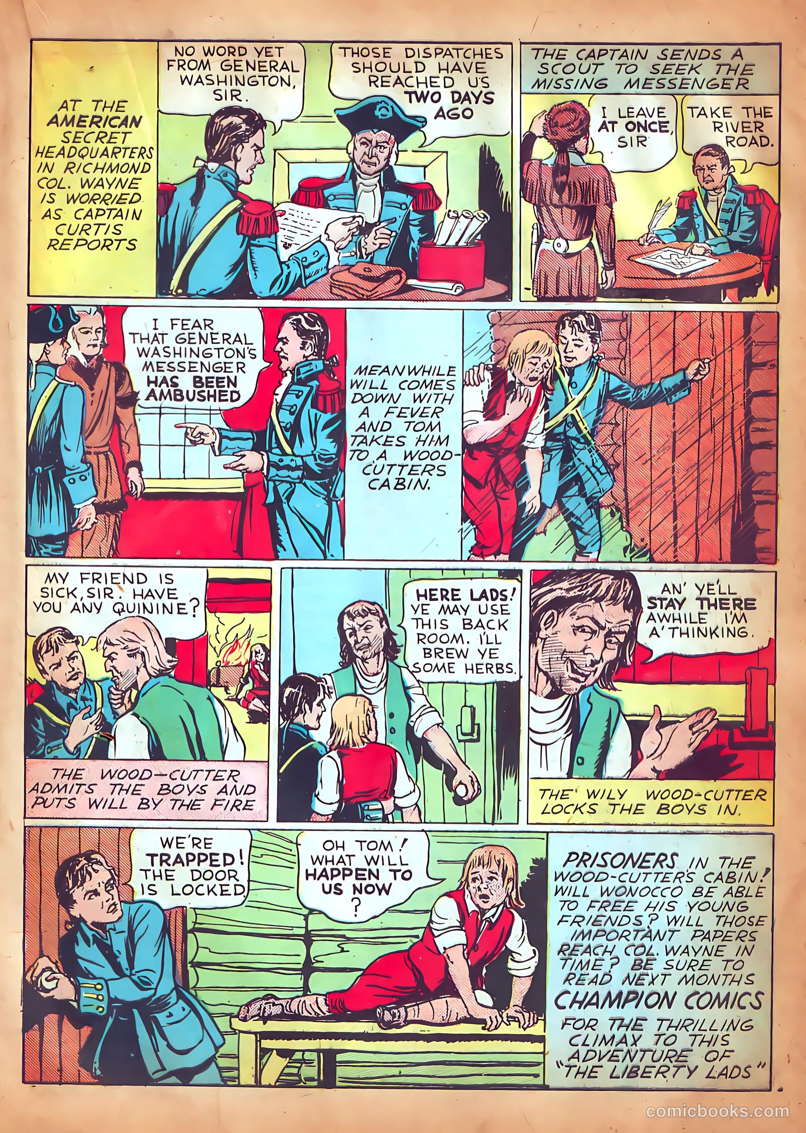 Champion Comics #3 (1940) — page 33 of 68