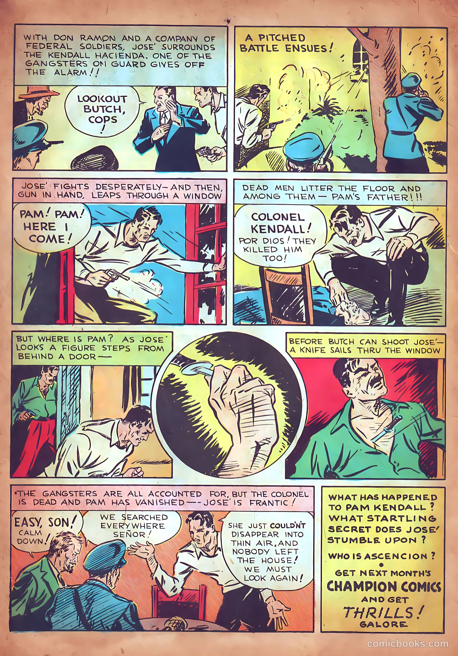 Champion Comics #3 (1940) — page 66 of 68