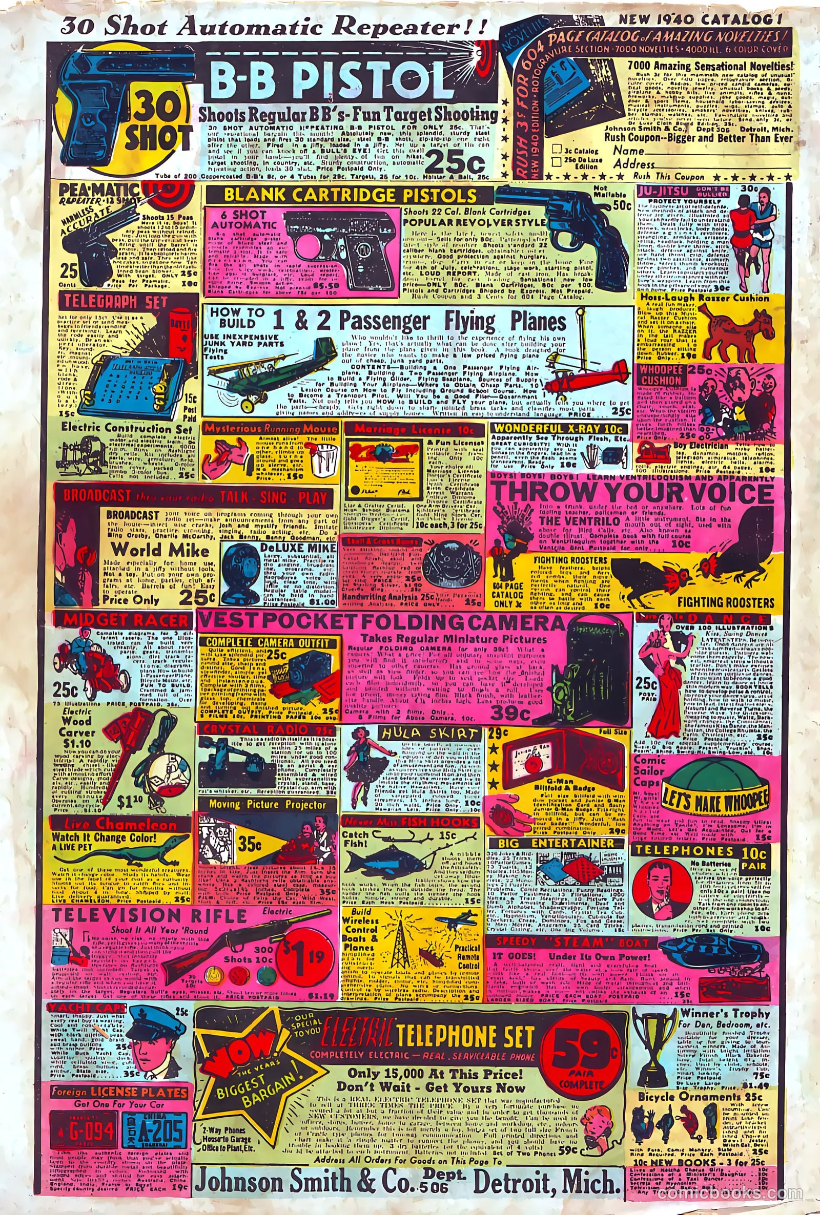 Champion Comics #3 (1940) — page 68 of 68