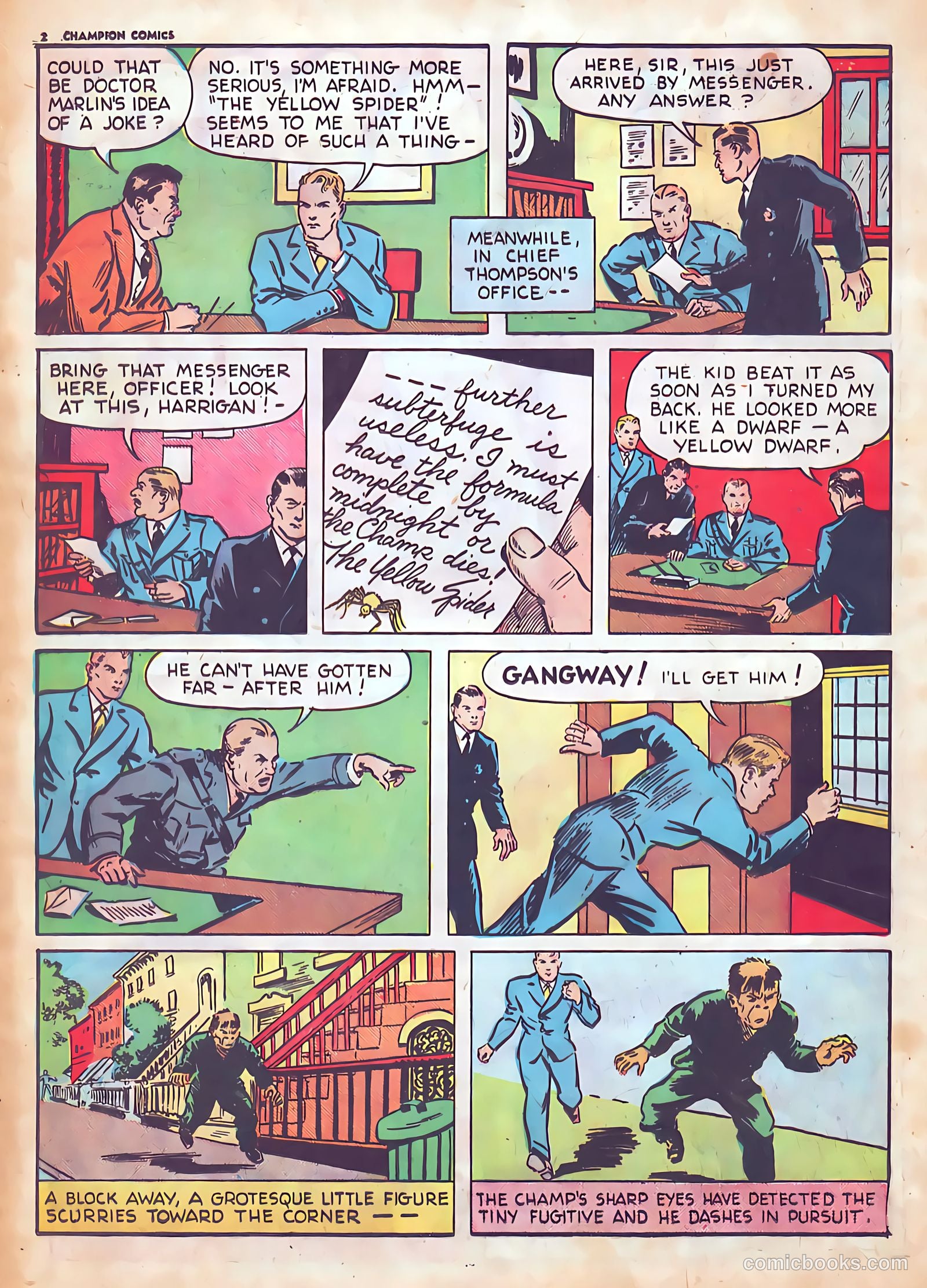 Champion Comics #4 (1940) — page 4 of 68