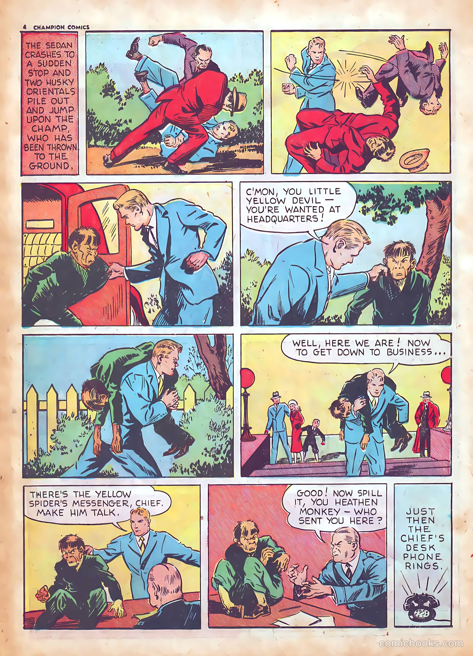 Champion Comics #4 (1940) — page 6 of 68