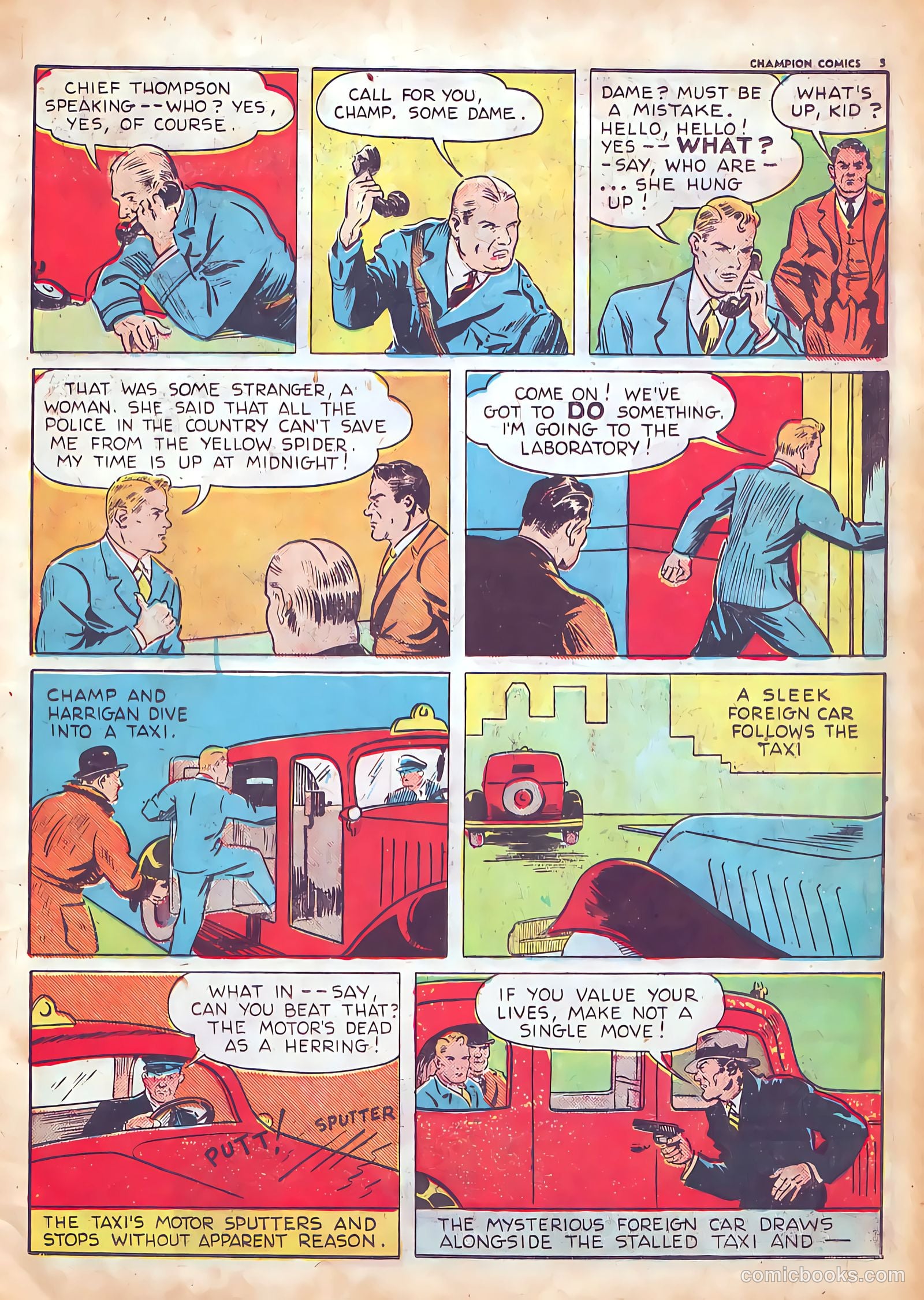 Champion Comics #4 (1940) — page 7 of 68