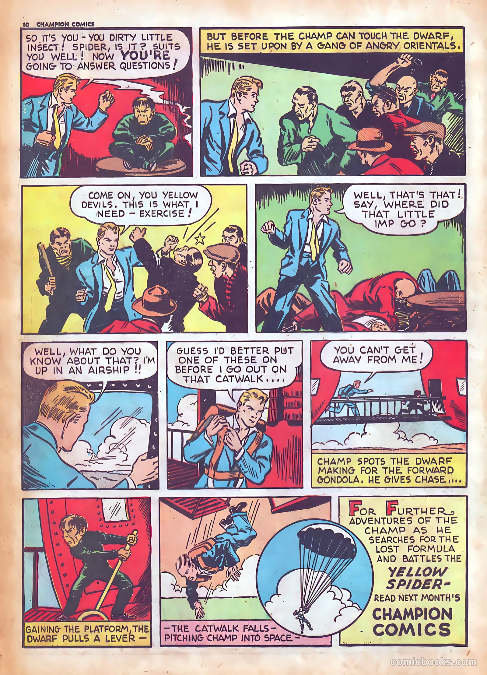 Champion Comics #4 (1940) — page 12 of 68