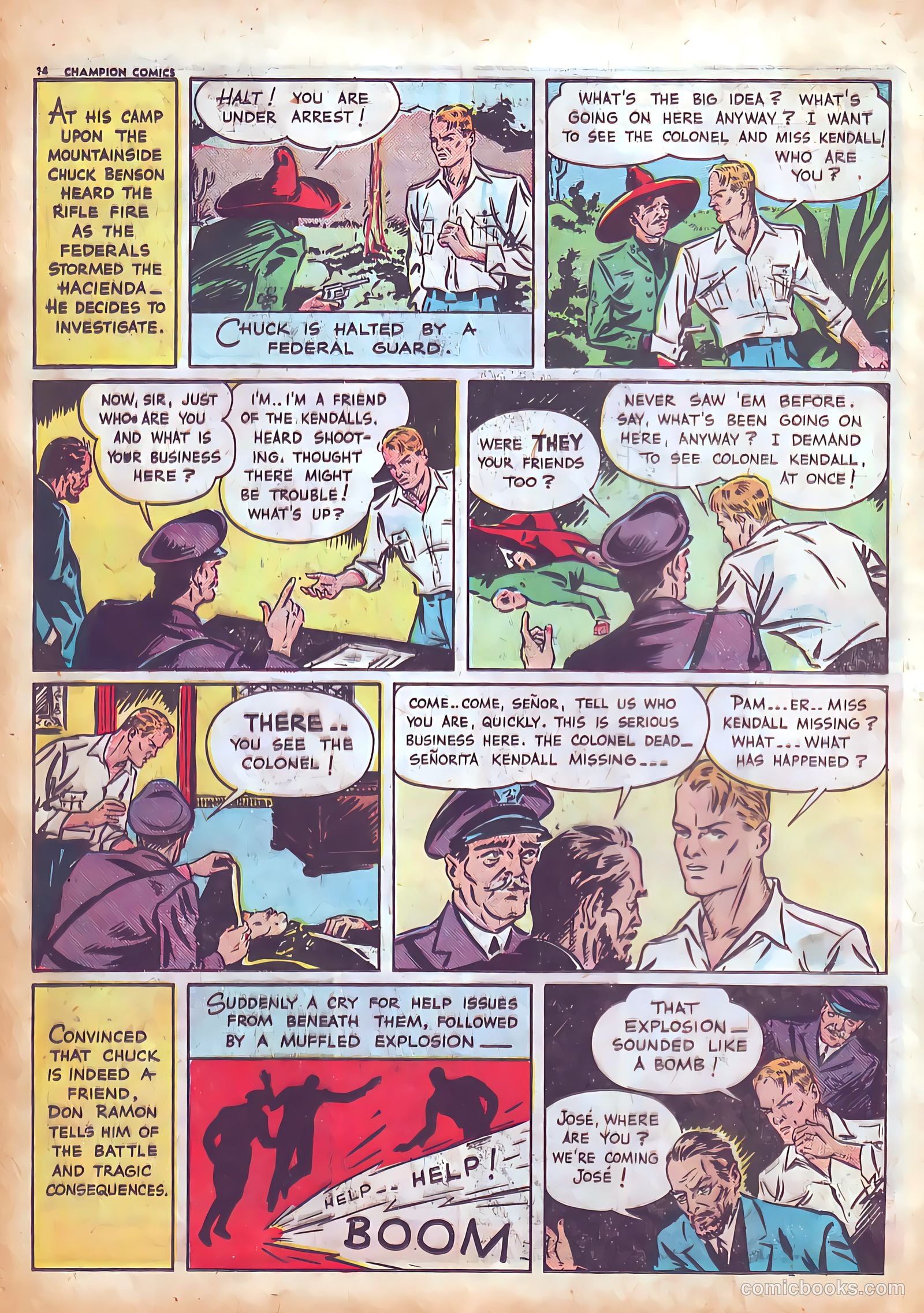 Champion Comics #4 (1940) — page 16 of 68
