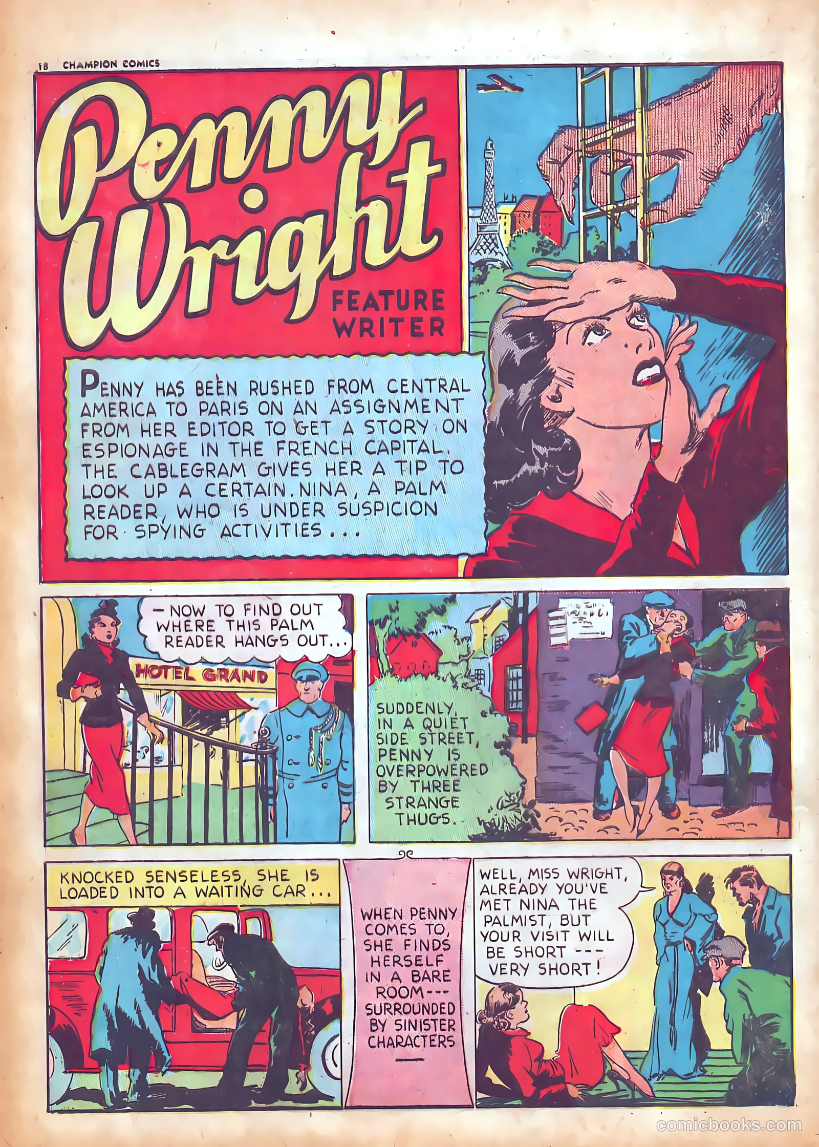 Champion Comics #4 (1940) — page 20 of 68
