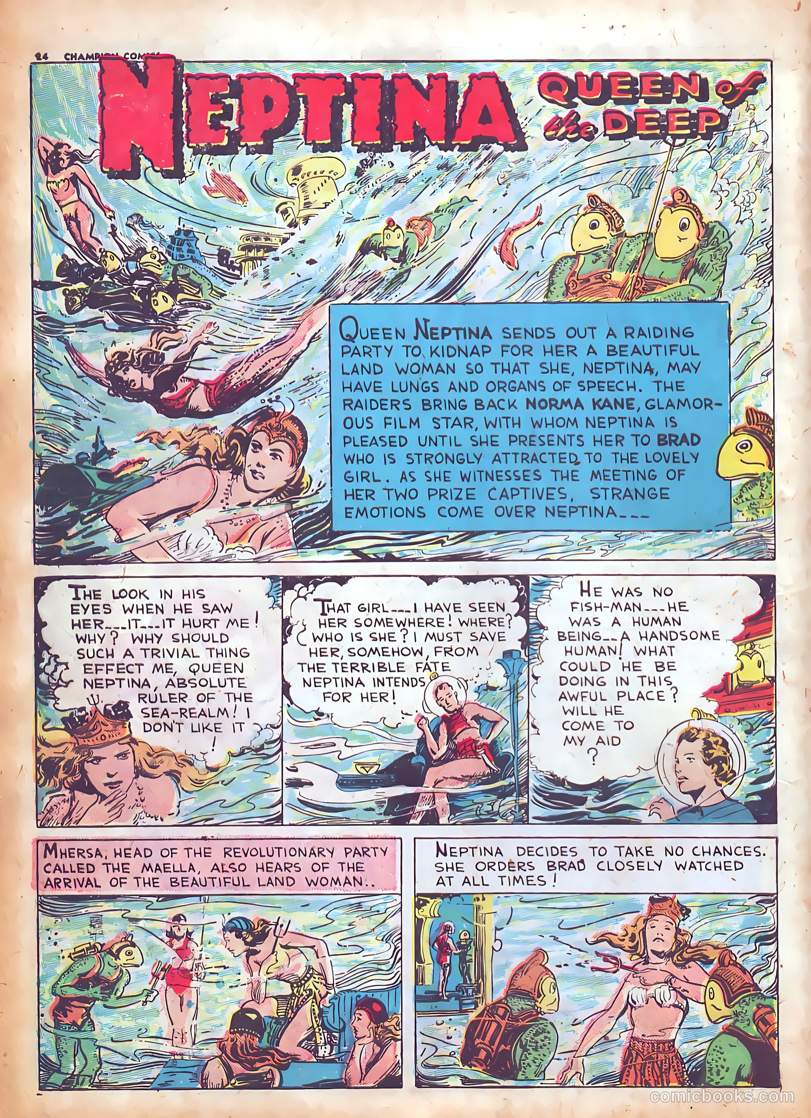 Champion Comics #4 (1940) — page 26 of 68