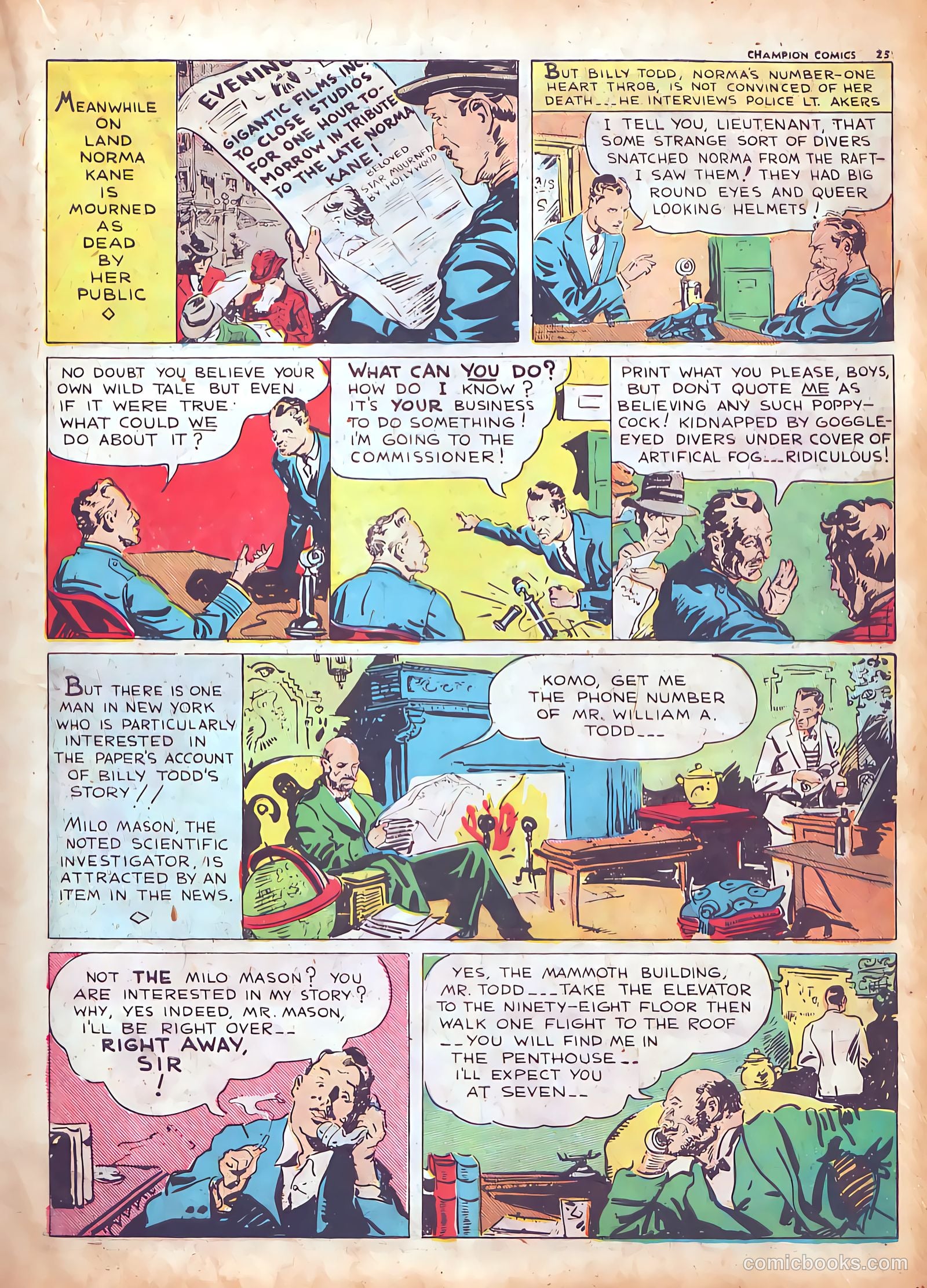 Champion Comics #4 (1940) — page 27 of 68