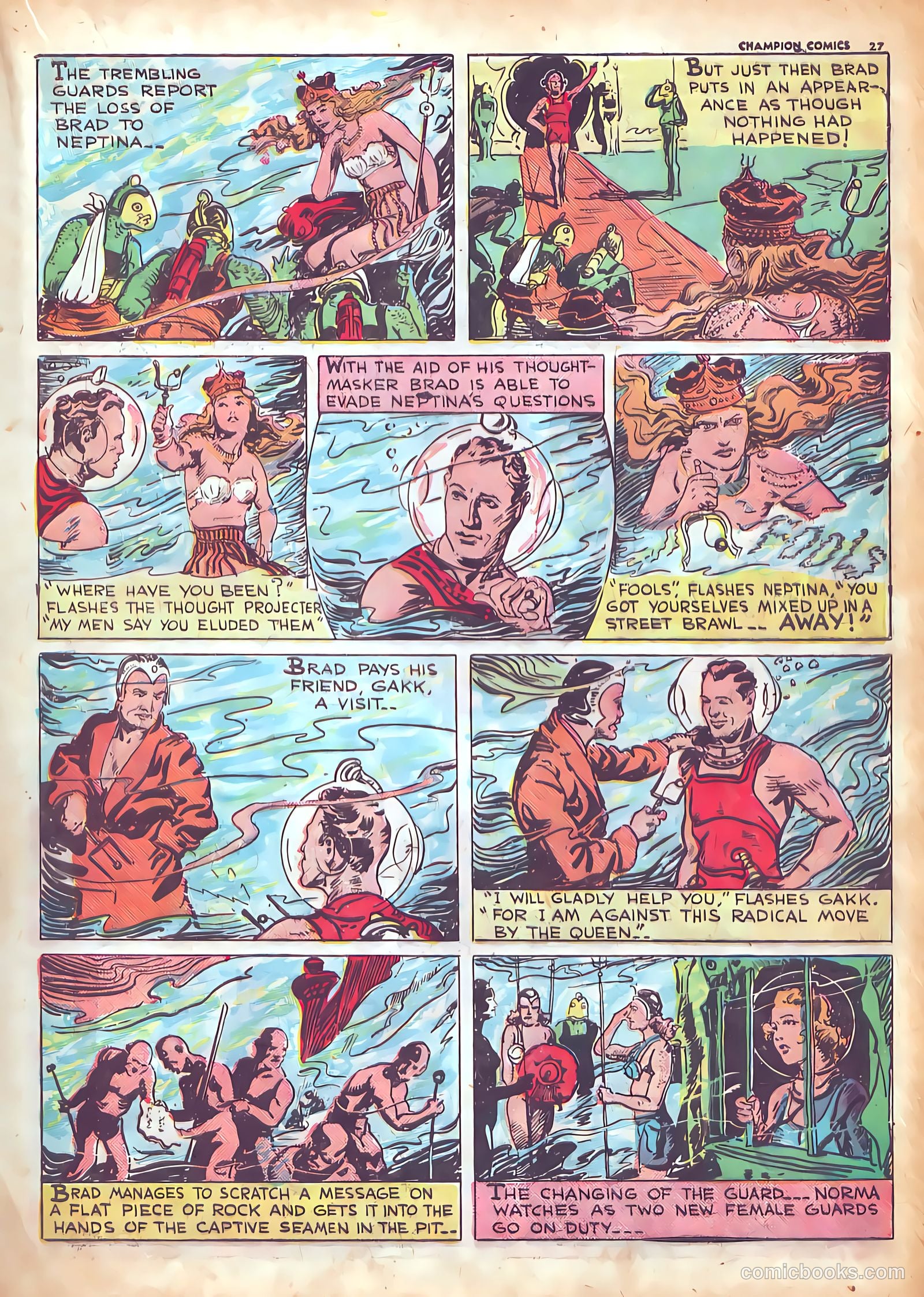 Champion Comics #4 (1940) — page 29 of 68