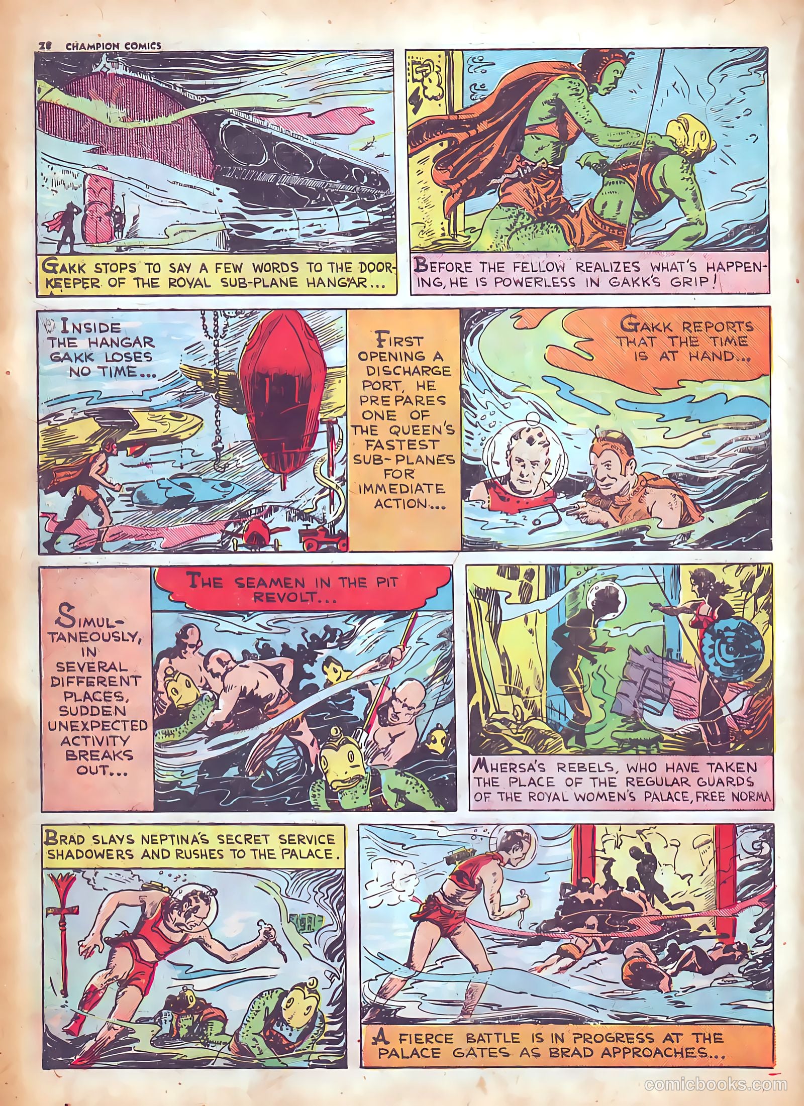 Champion Comics #4 (1940) — page 30 of 68