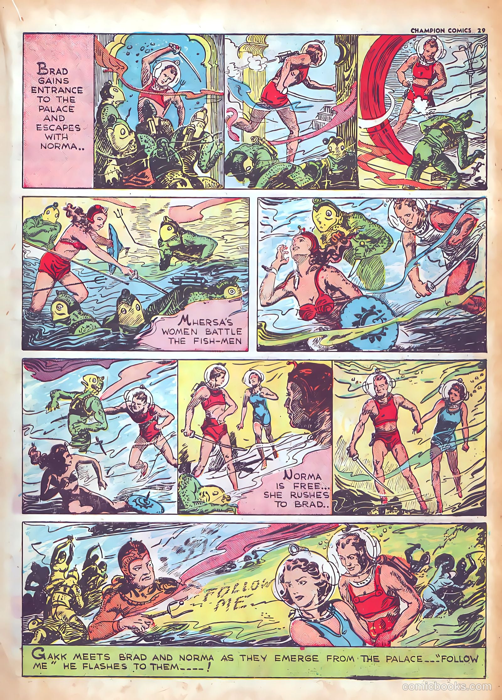 Champion Comics #4 (1940) — page 31 of 68