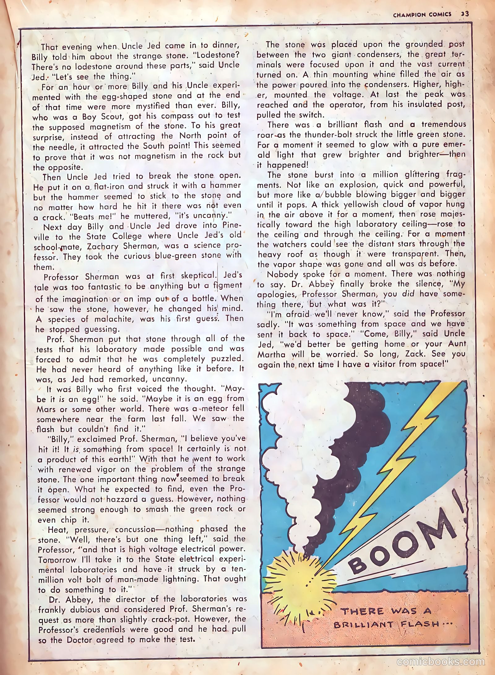 Champion Comics #4 (1940) — page 35 of 68