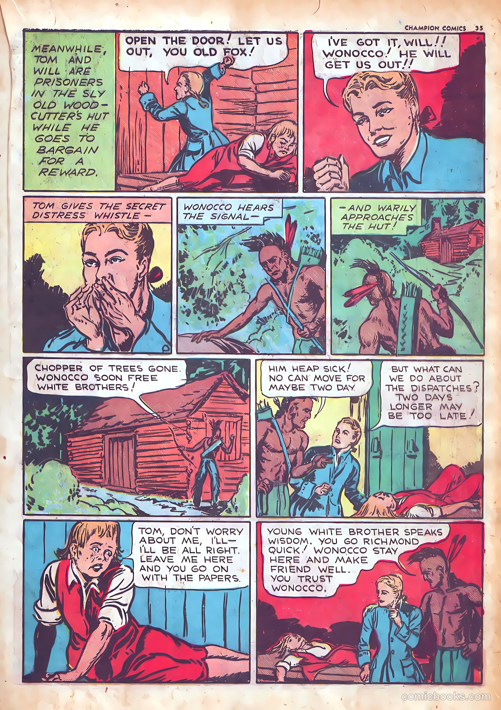 Champion Comics #4 (1940) — page 37 of 68