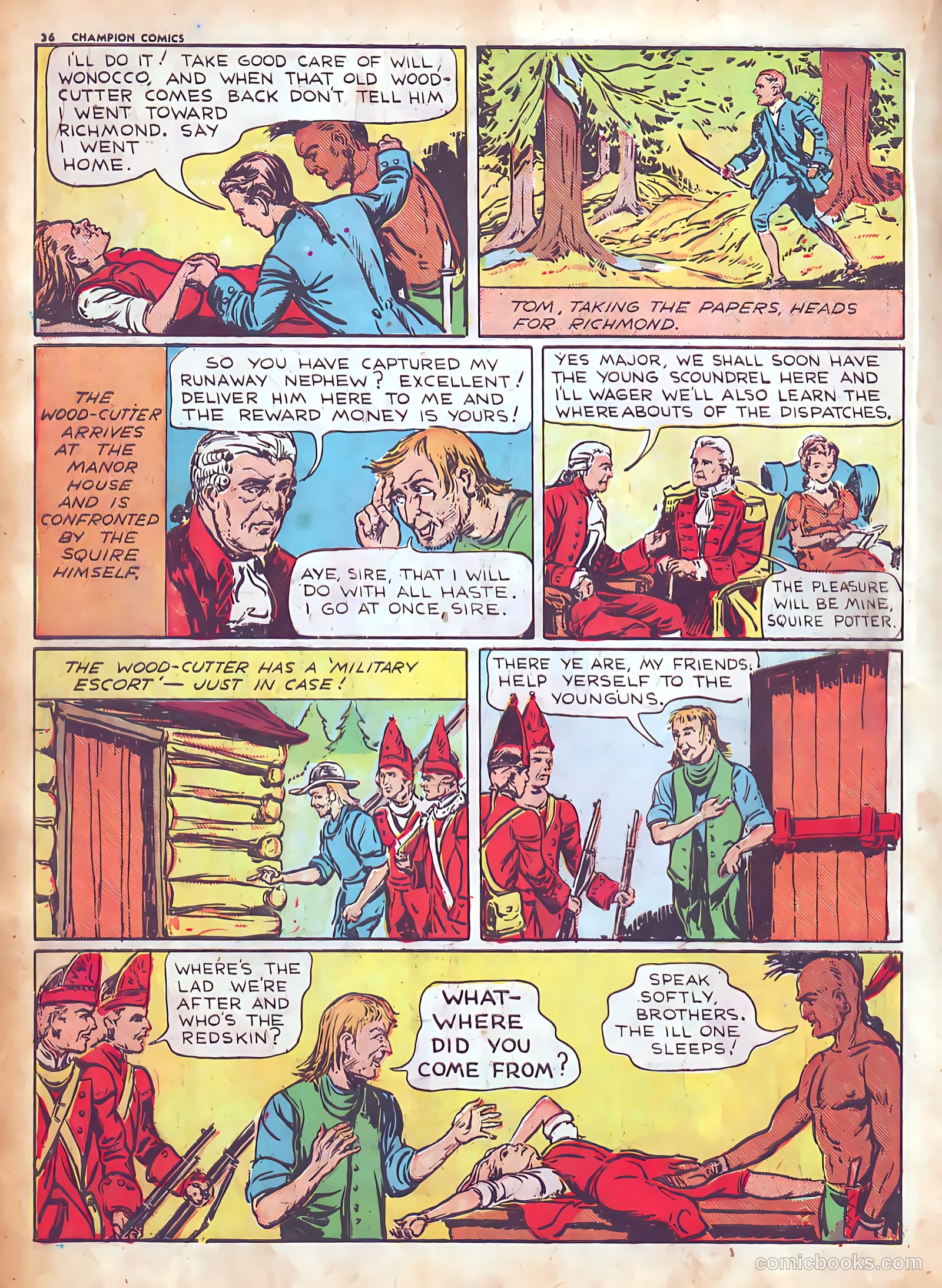 Champion Comics #4 (1940) — page 38 of 68