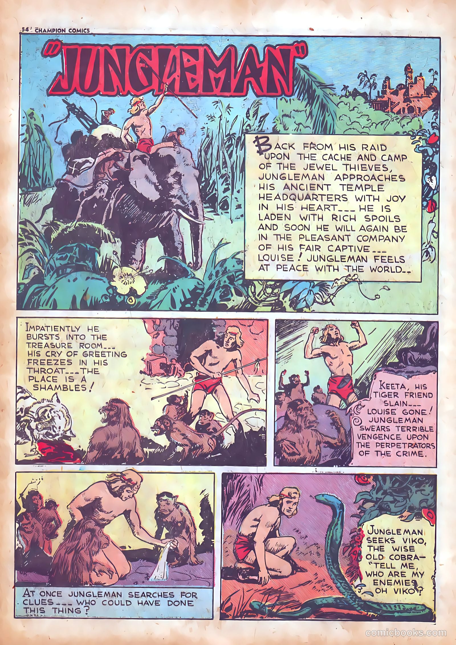 Champion Comics #4 (1940) — page 56 of 68