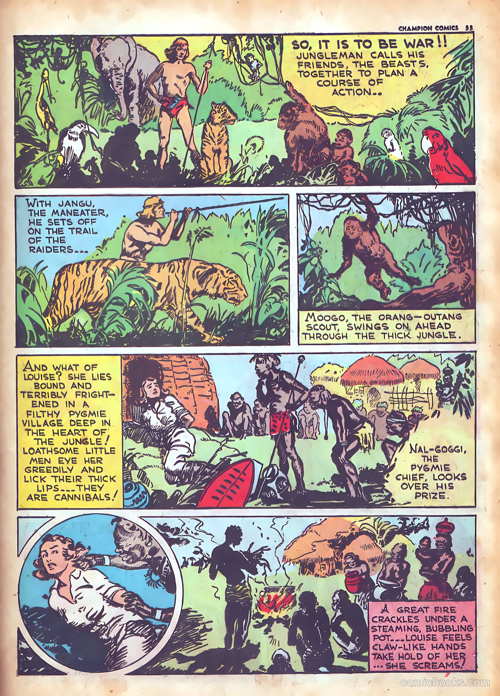Champion Comics #4 (1940) — page 57 of 68