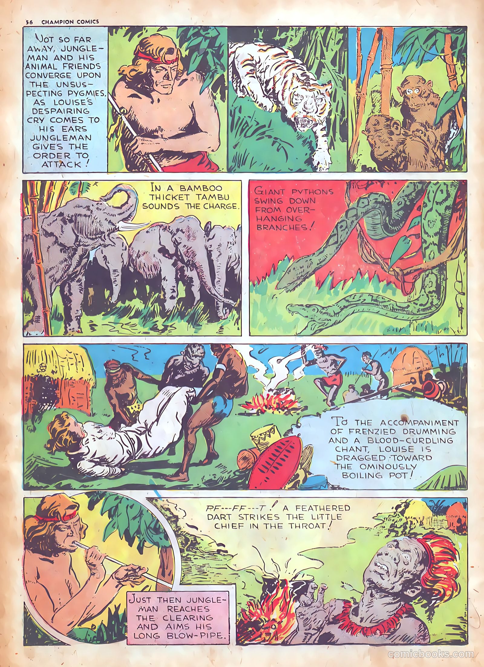 Champion Comics #4 (1940) — page 58 of 68