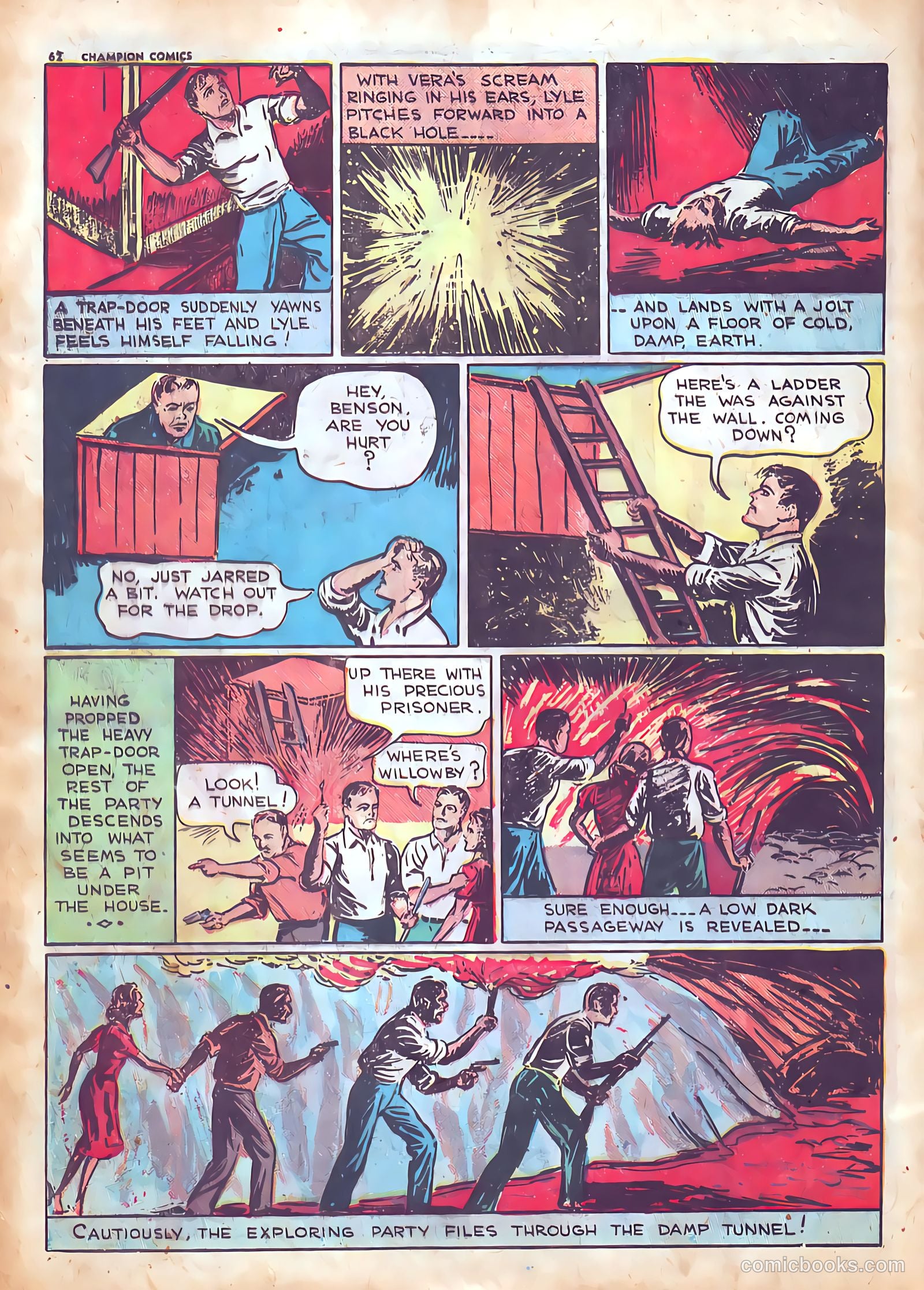 Champion Comics #4 (1940) — page 64 of 68