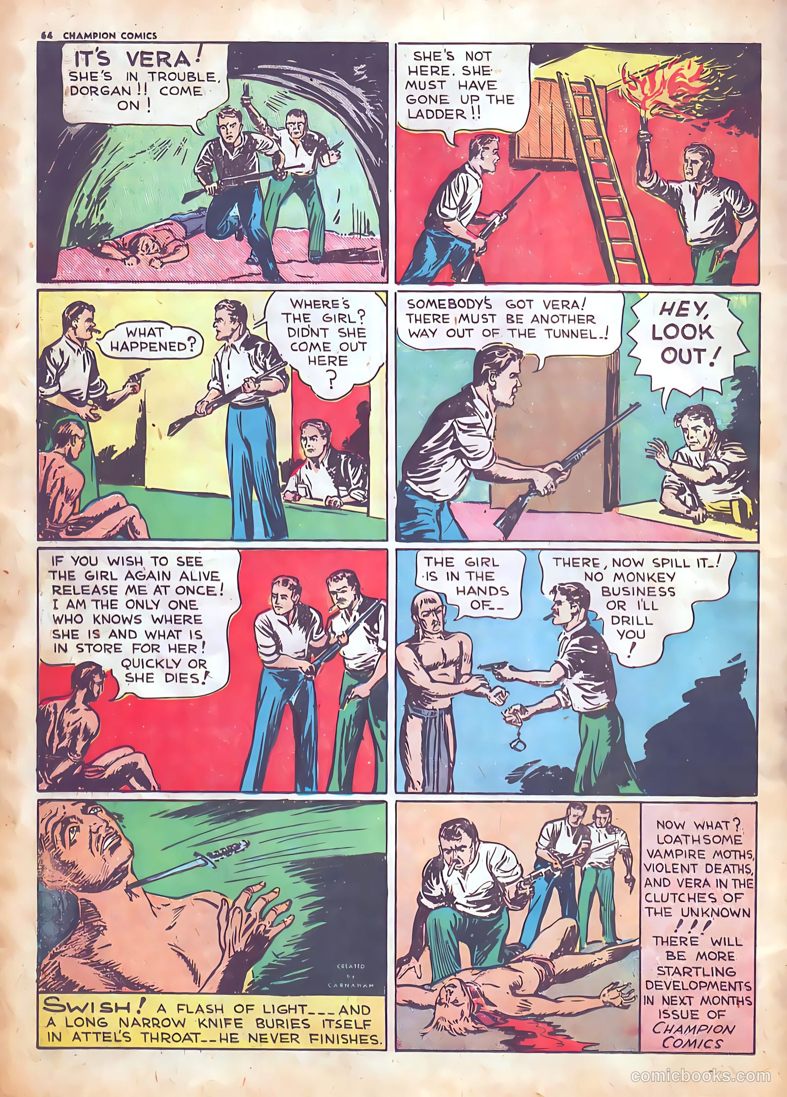 Champion Comics #4 (1940) — page 66 of 68