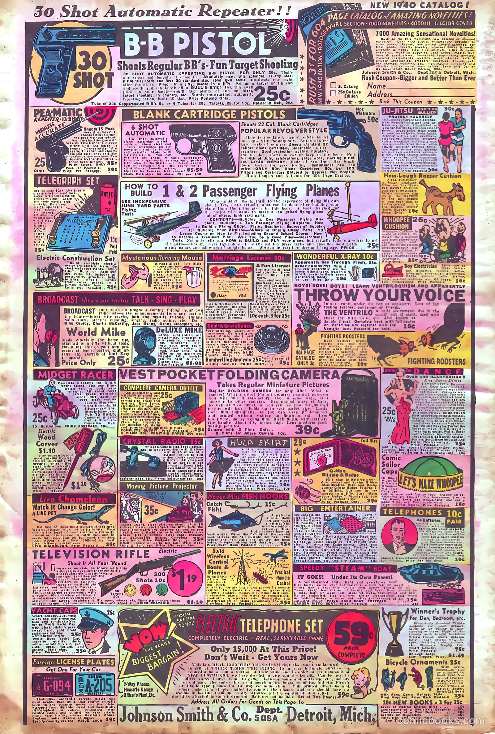 Champion Comics #4 (1940) — page 68 of 68