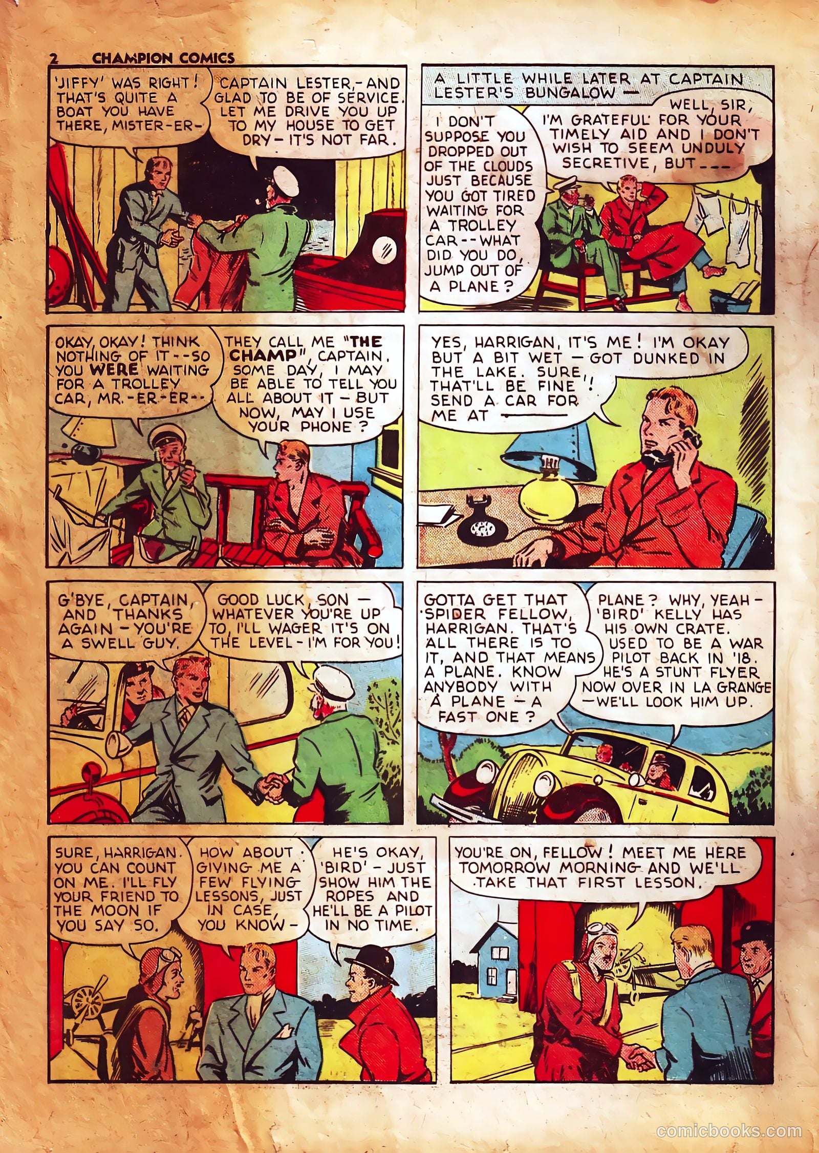 Champion Comics #5 (1940) — page 3 of 67