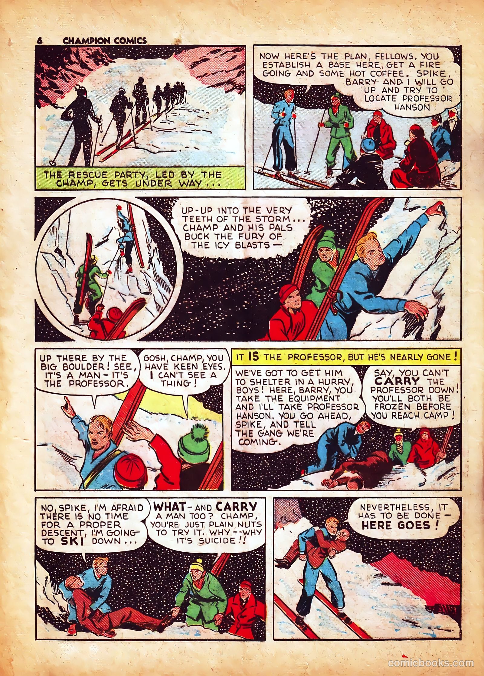 Champion Comics #5 (1940) — page 7 of 67
