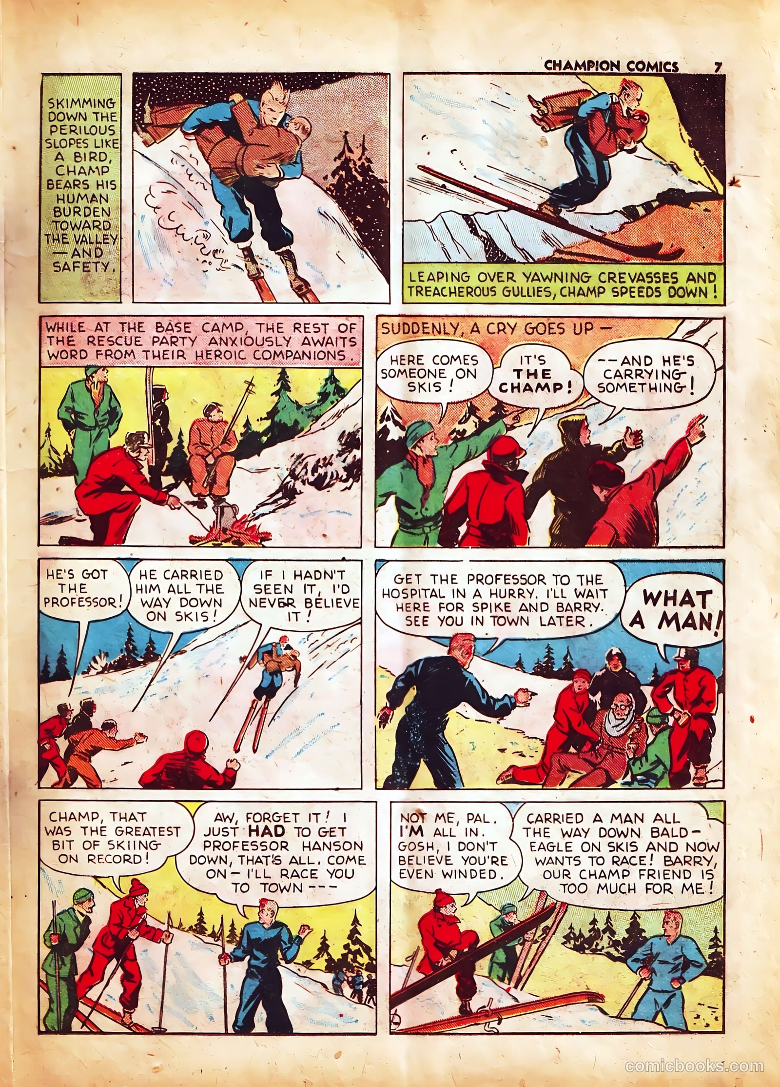 Champion Comics #5 (1940) — page 8 of 67