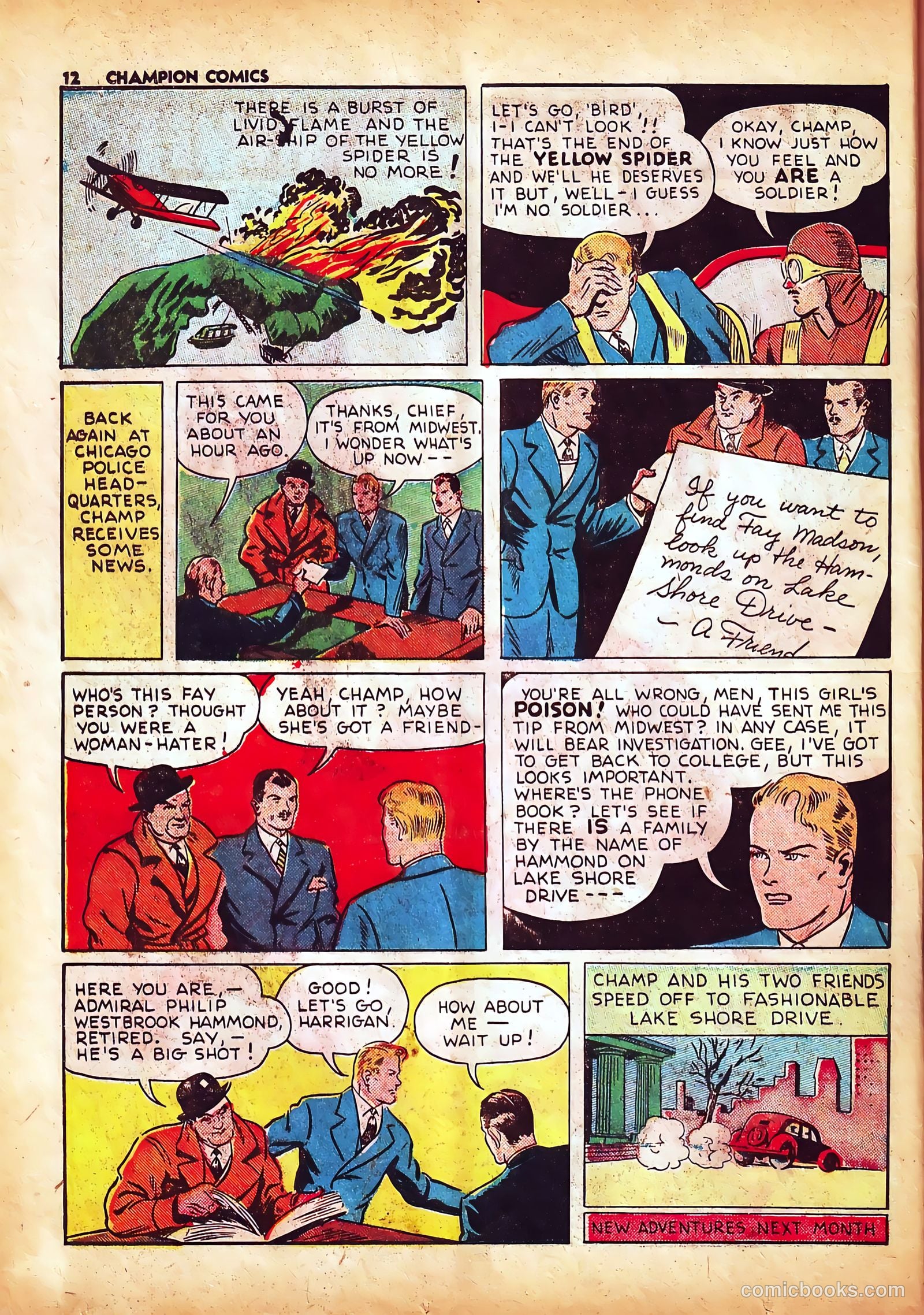 Champion Comics #5 (1940) — page 13 of 67
