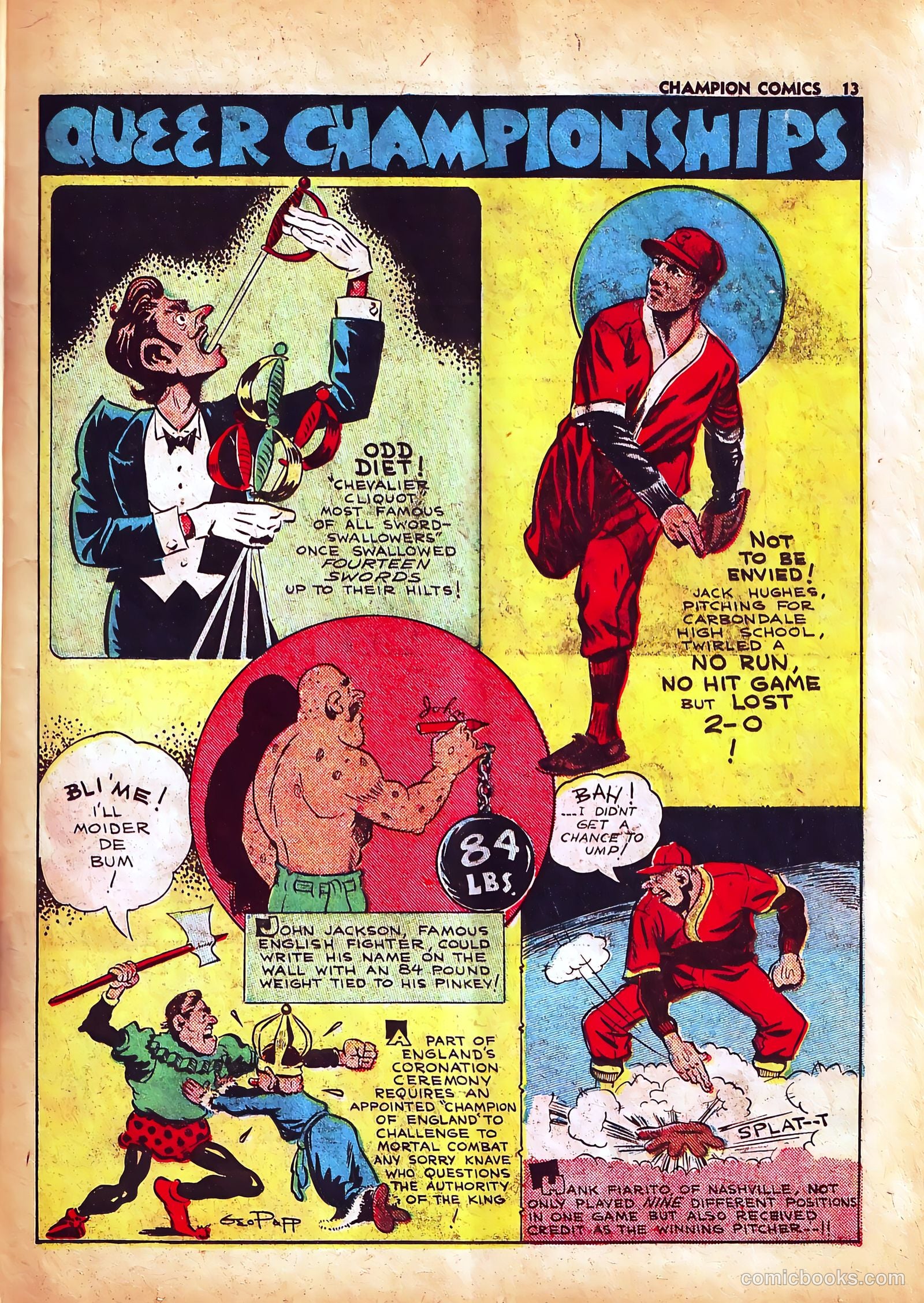 Champion Comics #5 (1940) — page 14 of 67