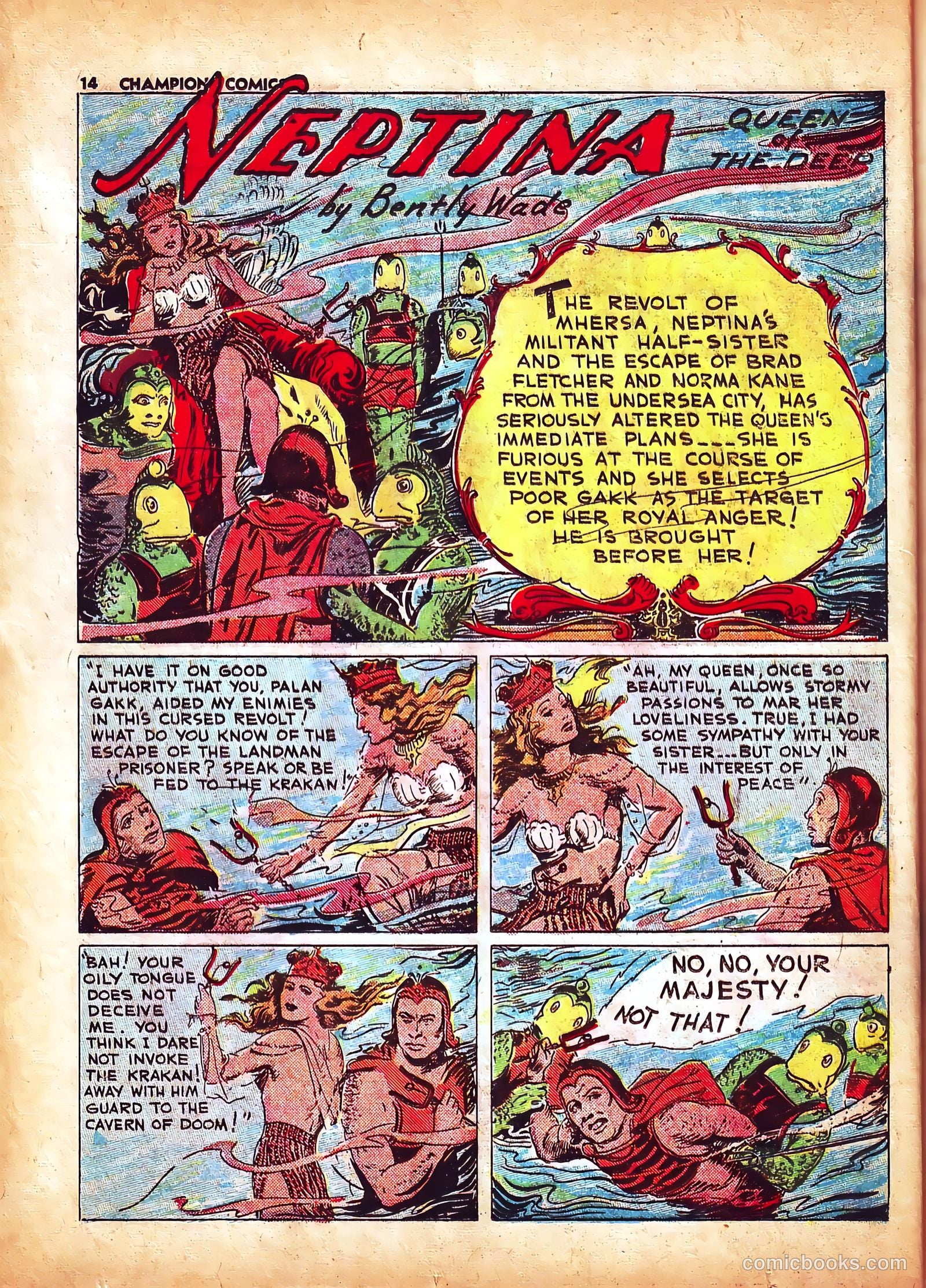 Champion Comics #5 (1940) — page 15 of 67