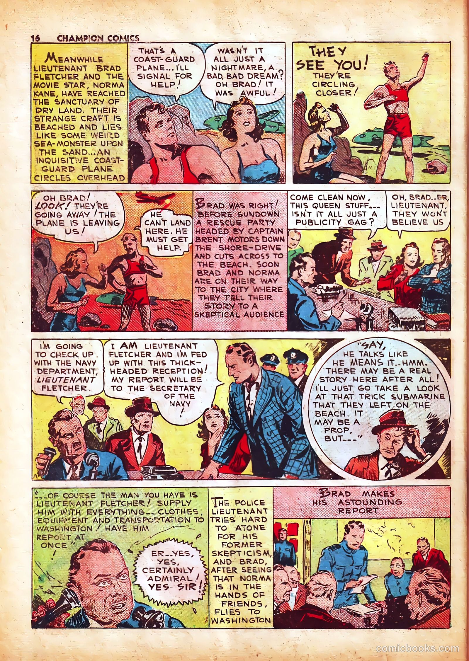 Champion Comics #5 (1940) — page 17 of 67