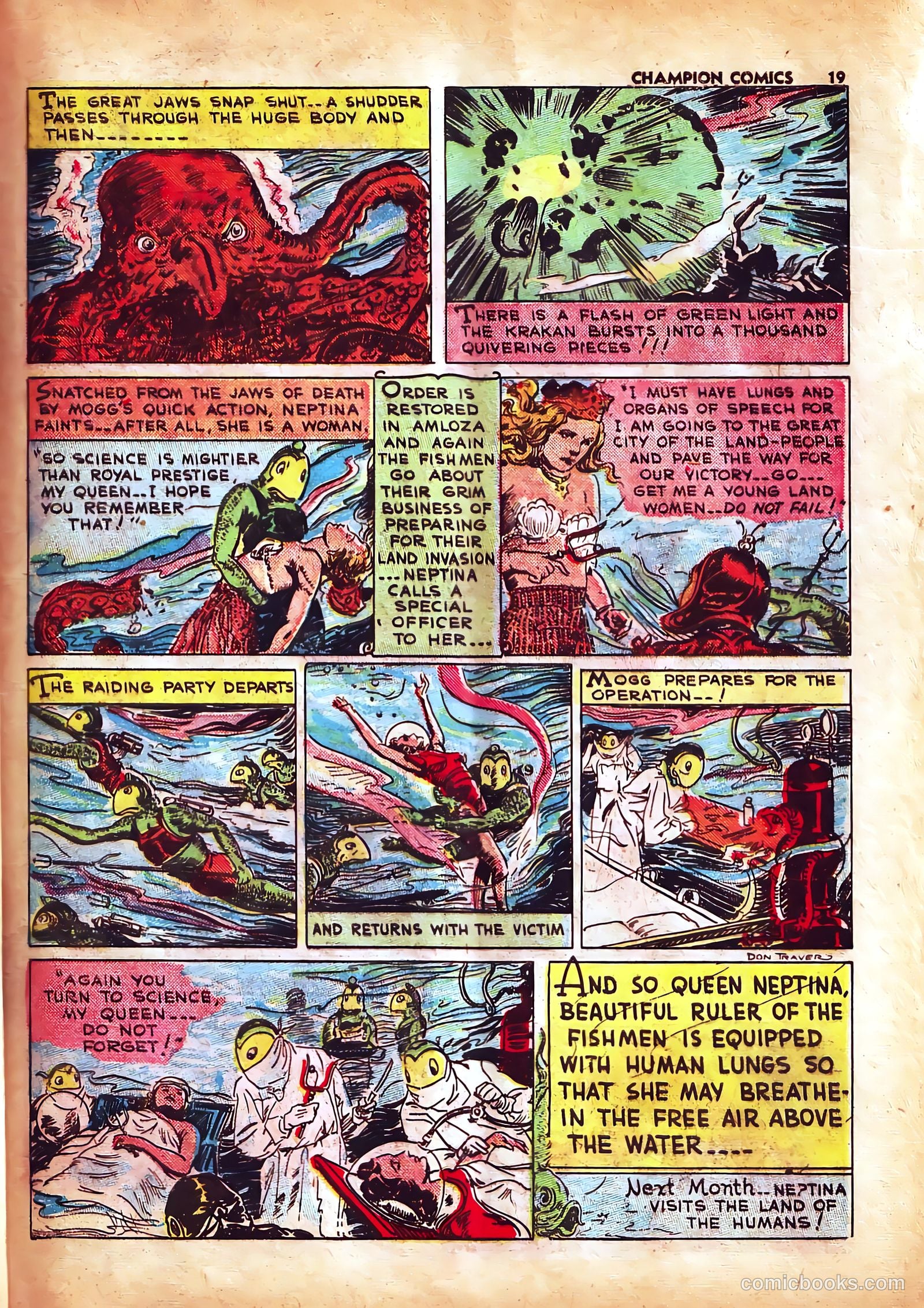 Champion Comics #5 (1940) — page 20 of 67
