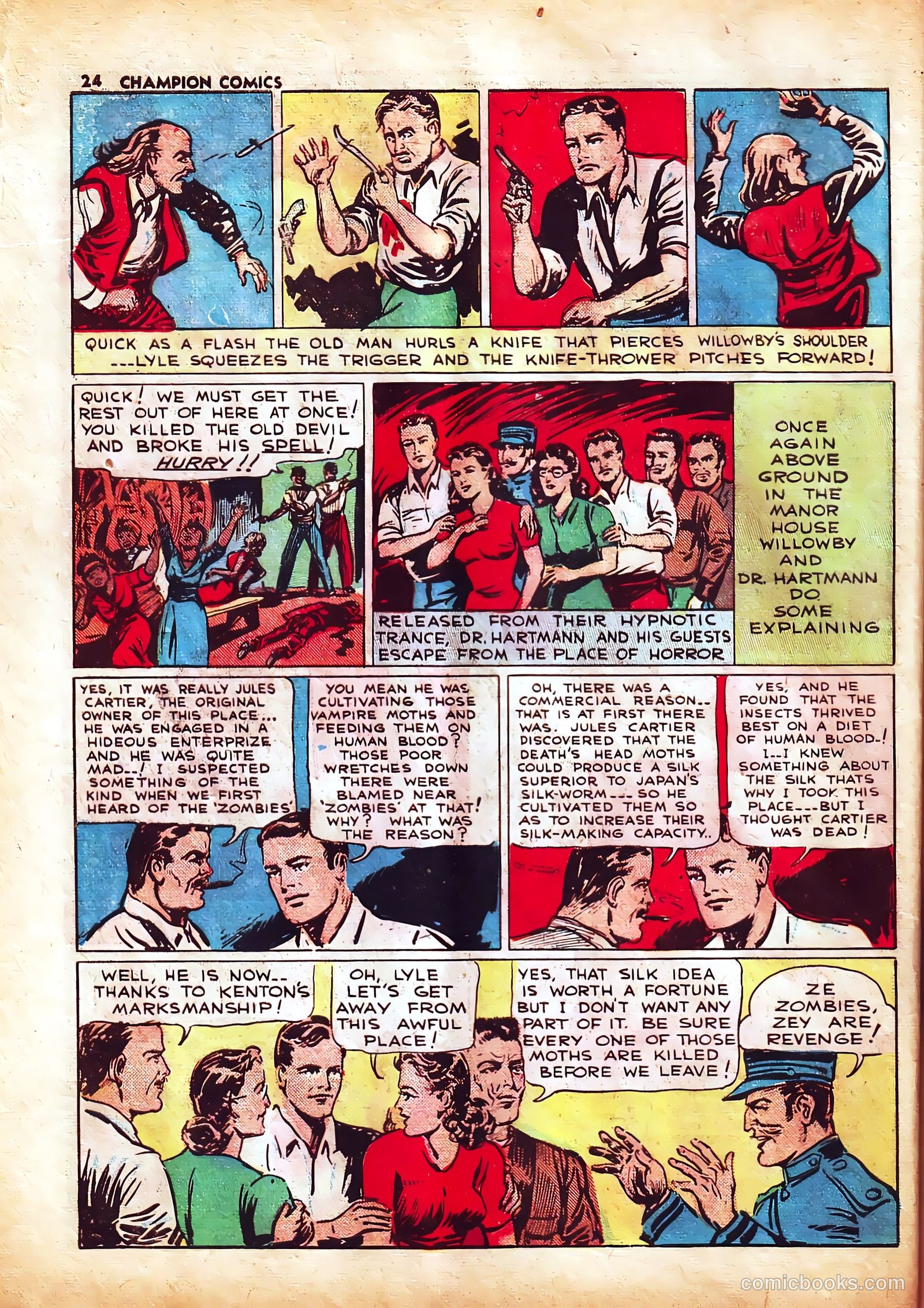 Champion Comics #5 (1940) — page 25 of 67