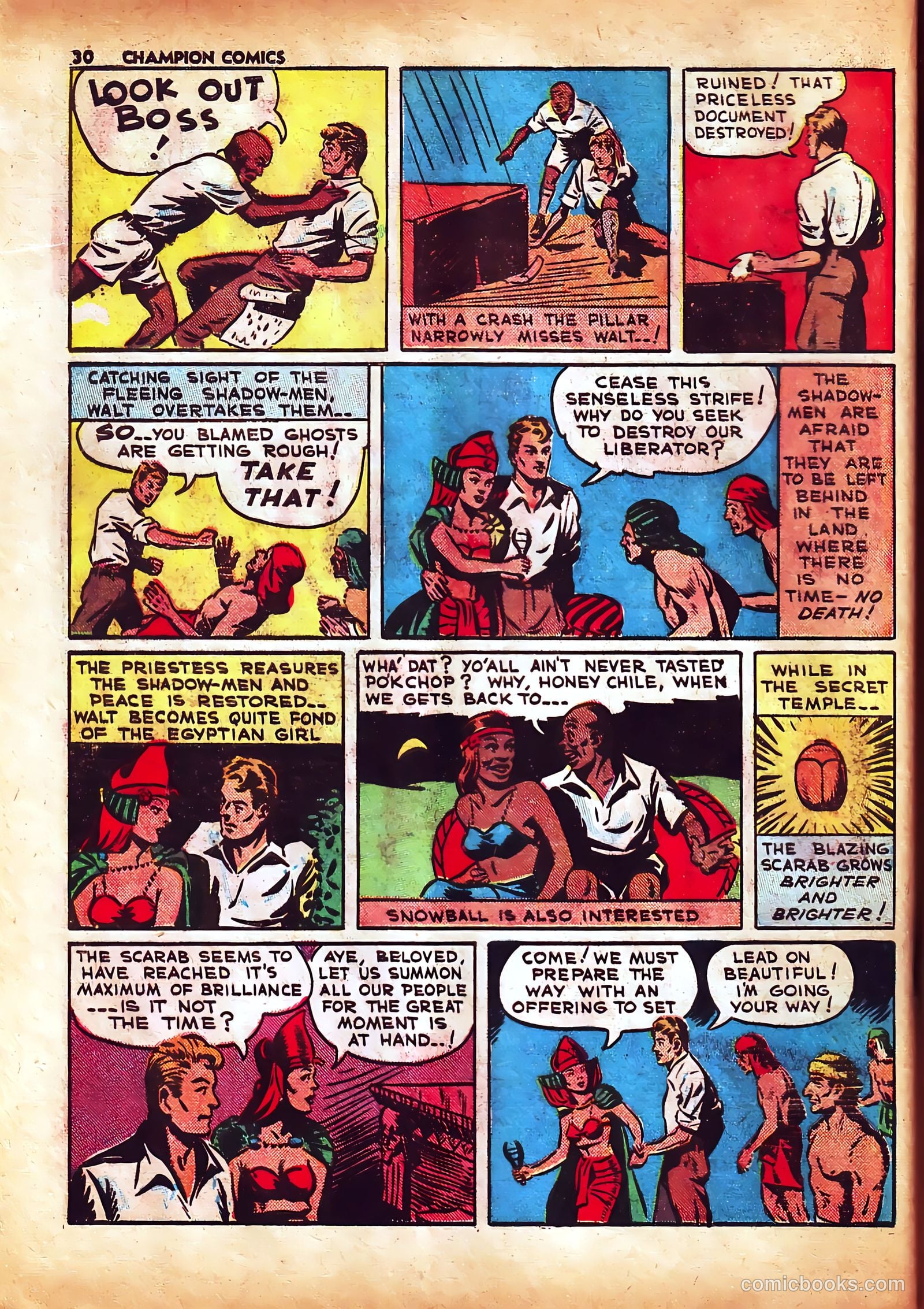 Champion Comics #5 (1940) — page 31 of 67
