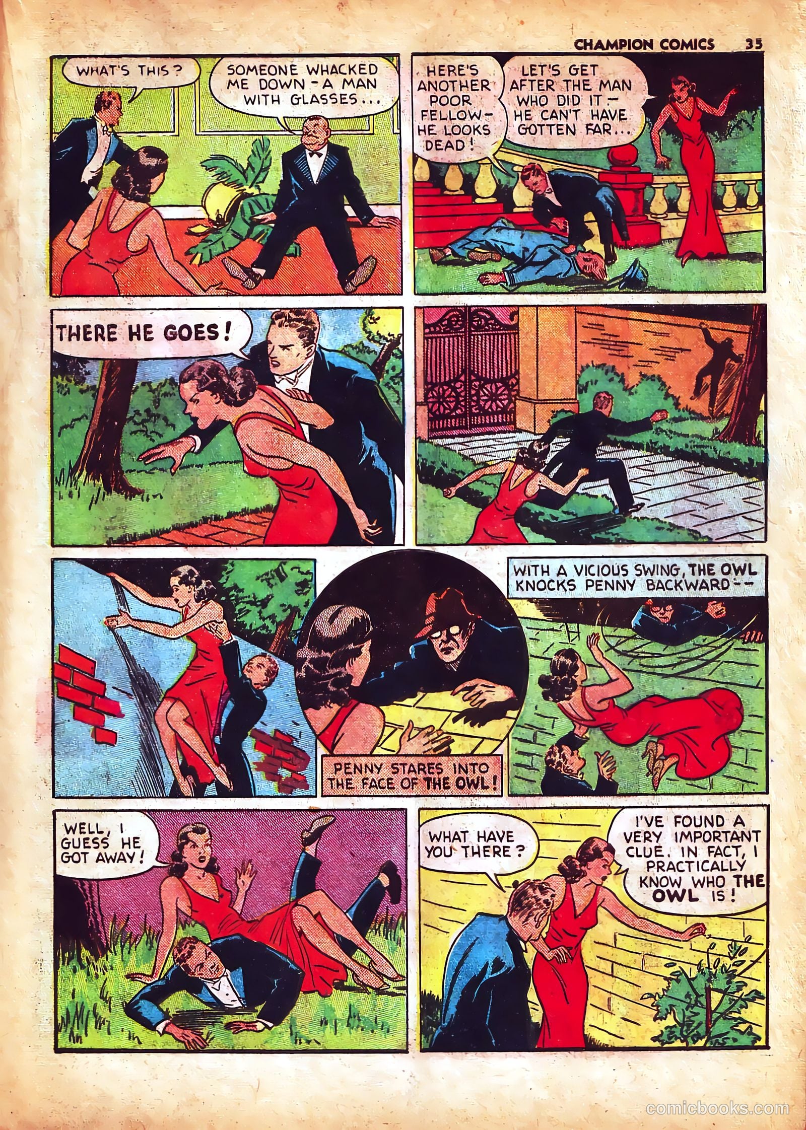 Champion Comics #5 (1940) — page 36 of 67