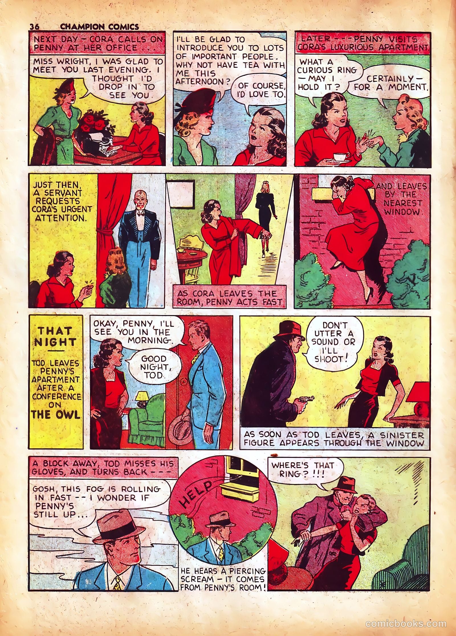 Champion Comics #5 (1940) — page 37 of 67