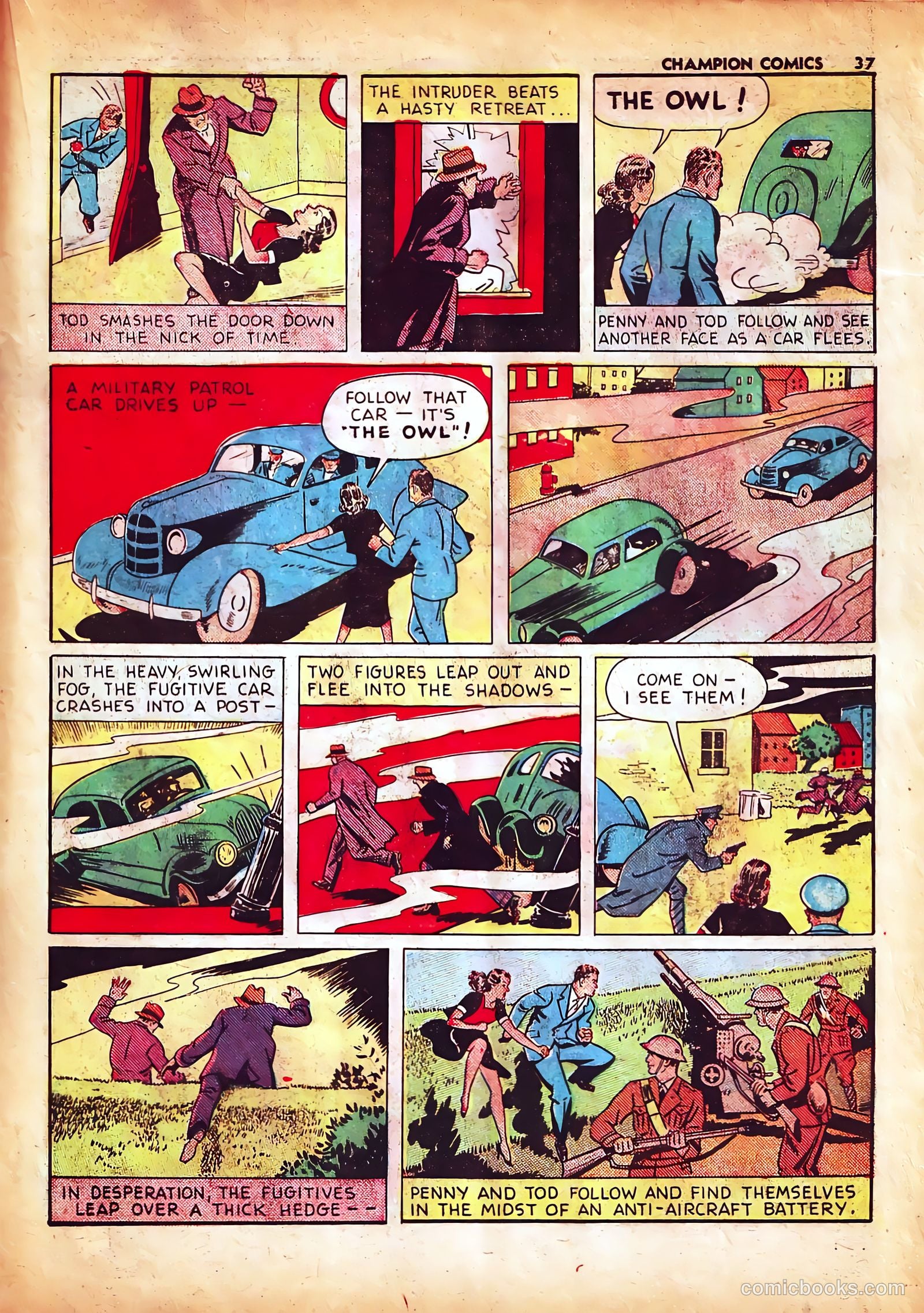 Champion Comics #5 (1940) — page 38 of 67