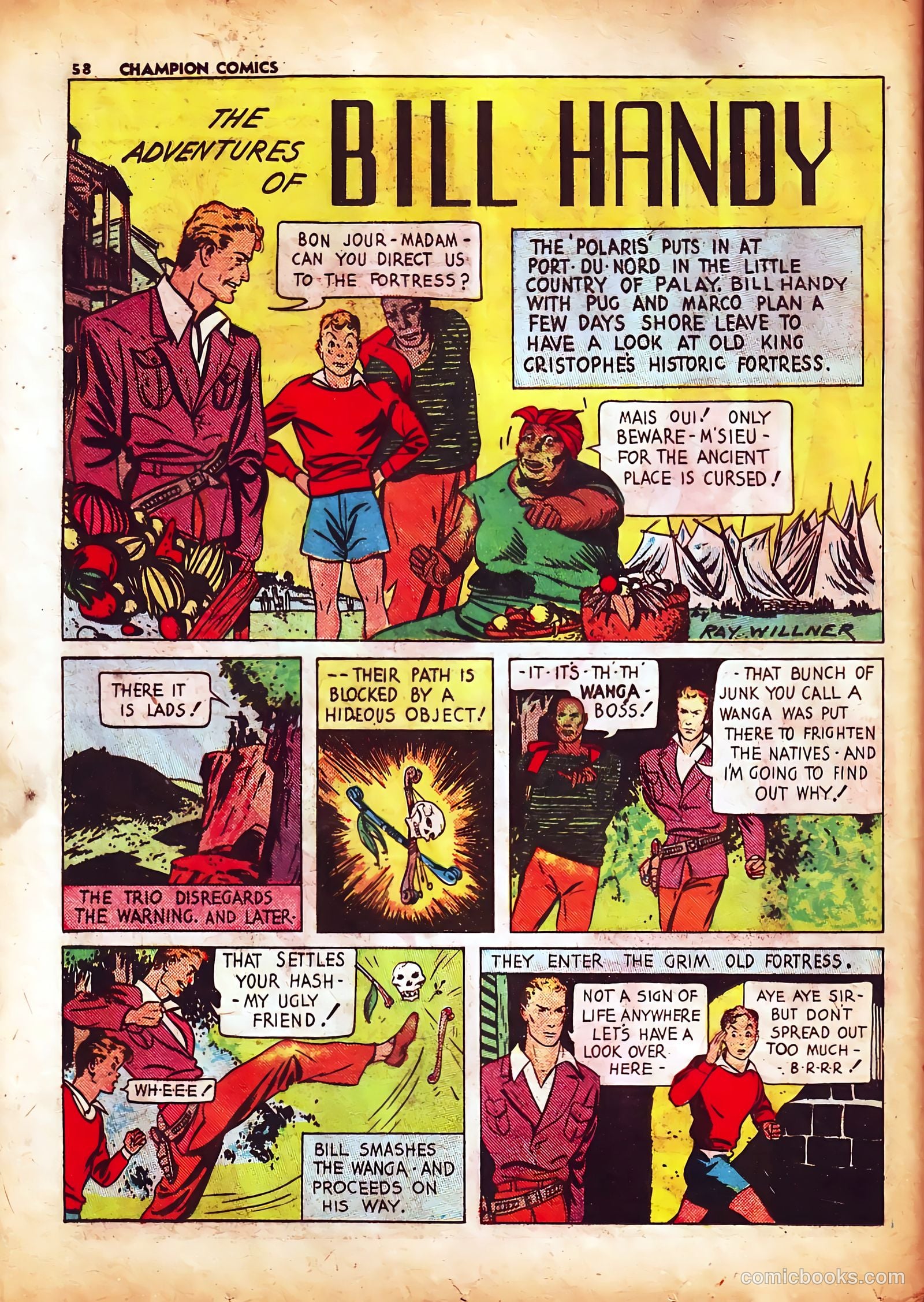 Champion Comics #5 (1940) — page 59 of 67
